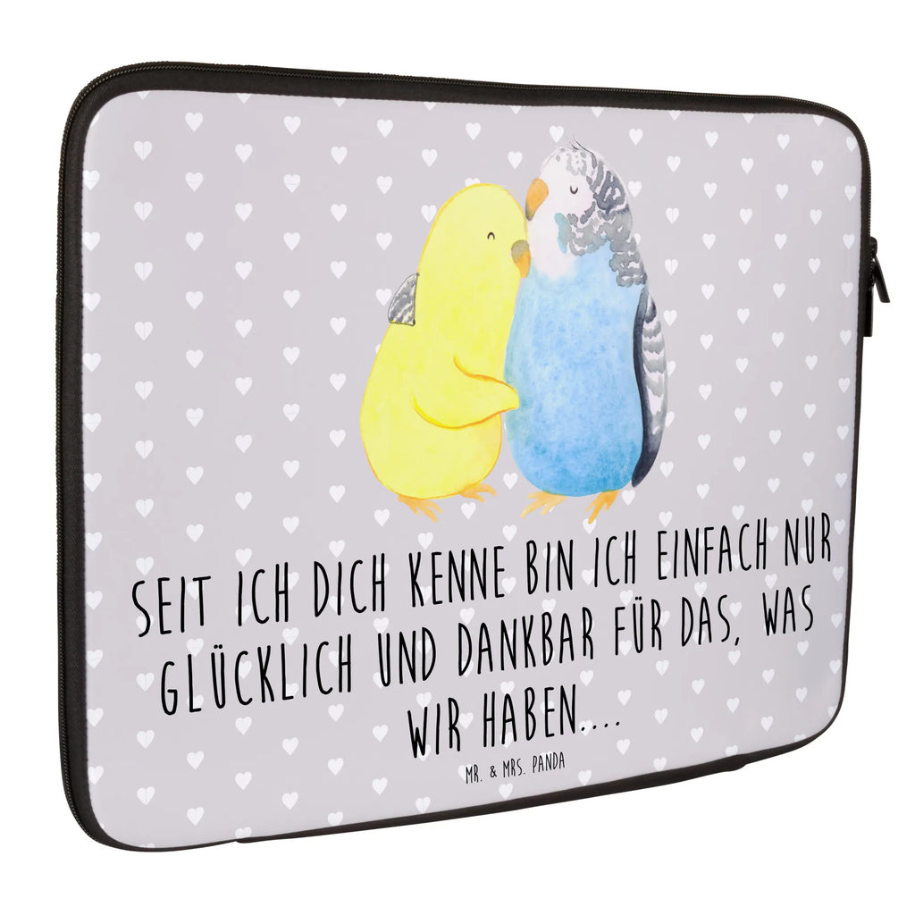 Notebook Tasche Wellensittich Liebe Notebook Tasche, Laptop, Computertasche, Tasche, Notebook-Tasche, Notebook-Reisehülle, Notebook Schutz, Liebe, Partner, Freund, Freundin, Ehemann, Ehefrau, Heiraten, Verlobung, Heiratsantrag, Liebesgeschenk, Jahrestag, Hocheitstag, Vögel, Wellensittich, Nähe, Kuscheln, Vertrauen