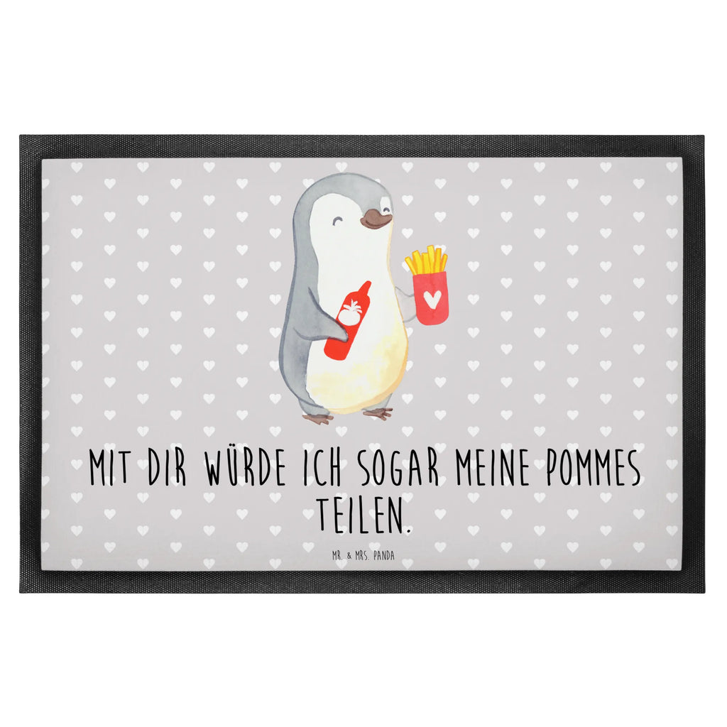 Fußmatte Pinguin Pommes Türvorleger, Schmutzmatte, Fußabtreter, Matte, Schmutzfänger, Fußabstreifer, Schmutzfangmatte, Türmatte, Motivfußmatte, Haustürmatte, Vorleger, Fussmatten, Fußmatten, Gummimatte, Fußmatte außen, Fußmatte innen, Fussmatten online, Gummi Matte, Sauberlaufmatte, Fußmatte waschbar, Fußmatte outdoor, Schmutzfangmatte waschbar, Eingangsteppich, Fußabstreifer außen, Fußabtreter außen, Schmutzfangteppich, Fußmatte außen wetterfest, Liebe, Partner, Freund, Freundin, Ehemann, Ehefrau, Heiraten, Verlobung, Heiratsantrag, Liebesgeschenk, Jahrestag, Hocheitstag, Valentinstag, Geschenk für Frauen, Hochzeitstag, Mitbringsel, Geschenk für Freundin, Geschenk für Partner, Liebesbeweis, für Männer, für Ehemann