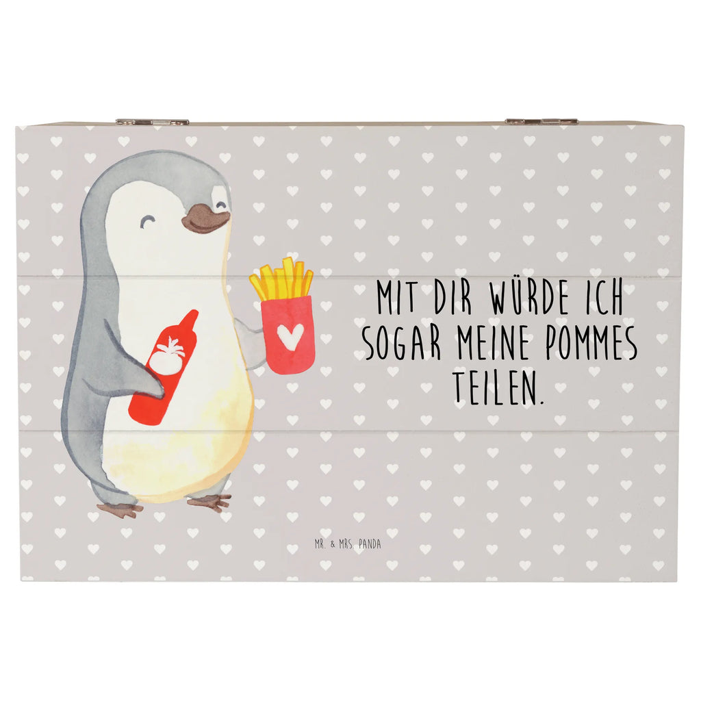 Holzkiste Pinguin Pommes Holzkiste, Kiste, Schatzkiste, Truhe, Schatulle, XXL, Erinnerungsbox, Erinnerungskiste, Dekokiste, Aufbewahrungsbox, Geschenkbox, Geschenkdose, Liebe, Partner, Freund, Freundin, Ehemann, Ehefrau, Heiraten, Verlobung, Heiratsantrag, Liebesgeschenk, Jahrestag, Hocheitstag, Valentinstag, Geschenk für Frauen, Hochzeitstag, Mitbringsel, Geschenk für Freundin, Geschenk für Partner, Liebesbeweis, für Männer, für Ehemann