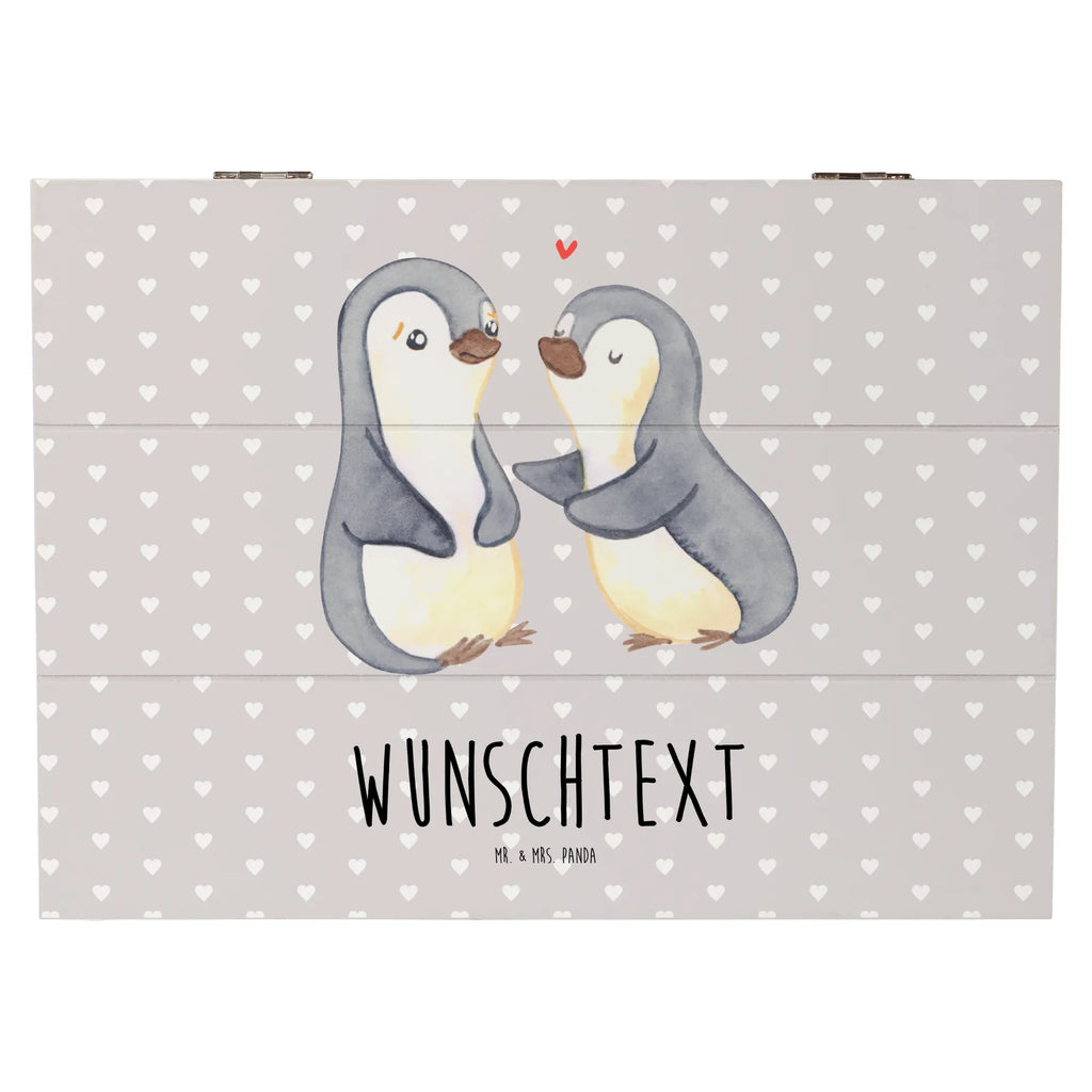 Personalisierte Holzkiste Pinguine trösten Holzkiste mit Namen, Kiste mit Namen, Schatzkiste mit Namen, Truhe mit Namen, Schatulle mit Namen, Erinnerungsbox mit Namen, Erinnerungskiste, mit Namen, Dekokiste mit Namen, Aufbewahrungsbox mit Namen, Holzkiste Personalisiert, Kiste Personalisiert, Schatzkiste Personalisiert, Truhe Personalisiert, Schatulle Personalisiert, Erinnerungsbox Personalisiert, Erinnerungskiste Personalisiert, Dekokiste Personalisiert, Aufbewahrungsbox Personalisiert, Geschenkbox personalisiert, GEschenkdose personalisiert, Liebe, Partner, Freund, Freundin, Ehemann, Ehefrau, Heiraten, Verlobung, Heiratsantrag, Liebesgeschenk, Jahrestag, Hocheitstag, Valentinstag, Geschenk für Frauen, Hochzeitstag, Mitbringsel, Geschenk für Freundin, Geschenk für Partner, Liebesbeweis, für Männer, für Ehemann