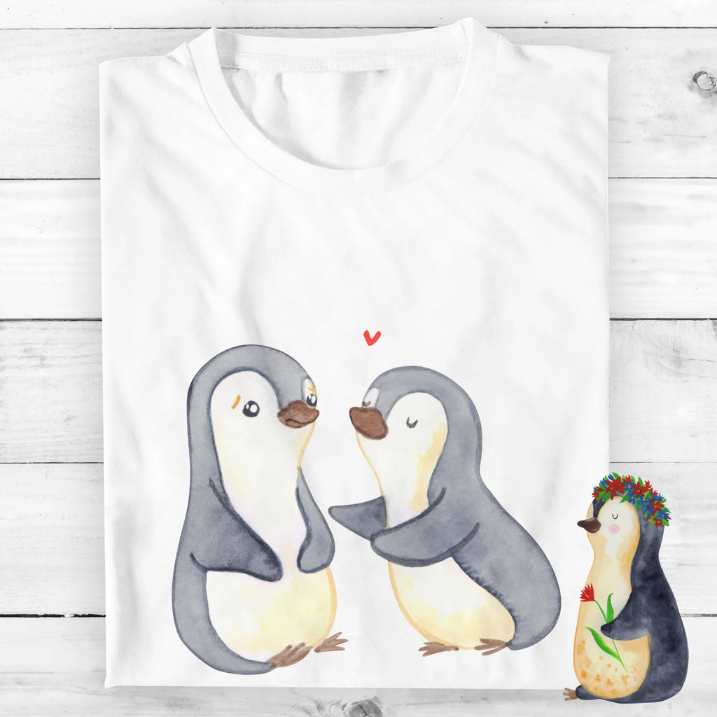 Personalisiertes T-Shirt Pinguine trösten T-Shirt Personalisiert, T-Shirt mit Namen, T-Shirt mit Aufruck, Männer, Frauen, Liebe, Partner, Freund, Freundin, Ehemann, Ehefrau, Heiraten, Verlobung, Heiratsantrag, Liebesgeschenk, Jahrestag, Hocheitstag, Valentinstag, Geschenk für Frauen, Hochzeitstag, Mitbringsel, Geschenk für Freundin, Geschenk für Partner, Liebesbeweis, für Männer, für Ehemann