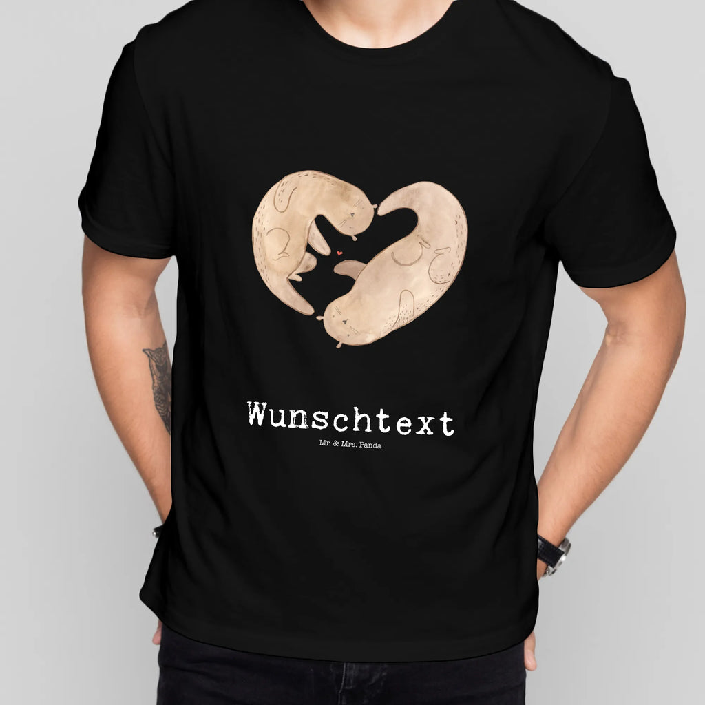 Personalisiertes T-Shirt Otter Valentine T-Shirt Personalisiert, T-Shirt mit Namen, T-Shirt mit Aufruck, Männer, Frauen, Liebe, Partner, Freund, Freundin, Ehemann, Ehefrau, Heiraten, Verlobung, Heiratsantrag, Liebesgeschenk, Jahrestag, Hocheitstag, Valentinstag, Geschenk für Frauen, Hochzeitstag, Mitbringsel, Geschenk für Freundin, Geschenk für Partner, Liebesbeweis, für Männer, für Ehemann