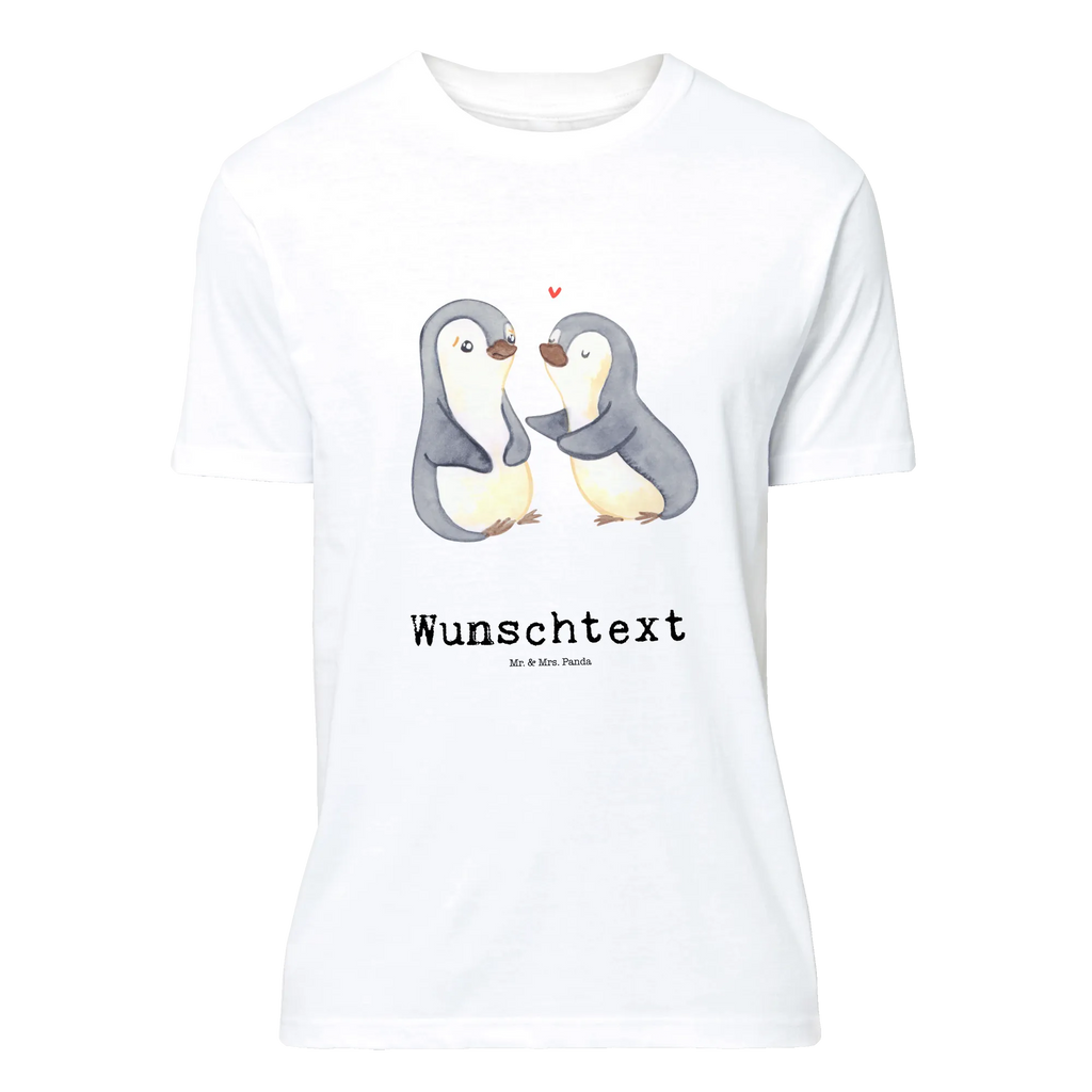 Personalisiertes T-Shirt Pinguine trösten T-Shirt Personalisiert, T-Shirt mit Namen, T-Shirt mit Aufruck, Männer, Frauen, Liebe, Partner, Freund, Freundin, Ehemann, Ehefrau, Heiraten, Verlobung, Heiratsantrag, Liebesgeschenk, Jahrestag, Hocheitstag, Valentinstag, Geschenk für Frauen, Hochzeitstag, Mitbringsel, Geschenk für Freundin, Geschenk für Partner, Liebesbeweis, für Männer, für Ehemann