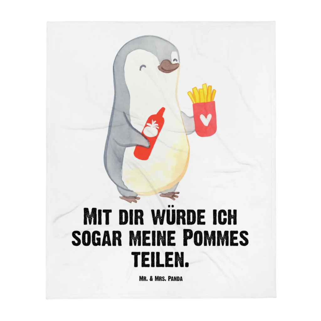 Kuscheldecke Pinguin Pommes Decke, Wohndecke, Tagesdecke, Wolldecke, Sofadecke, Liebe, Partner, Freund, Freundin, Ehemann, Ehefrau, Heiraten, Verlobung, Heiratsantrag, Liebesgeschenk, Jahrestag, Hocheitstag, Valentinstag, Geschenk für Frauen, Hochzeitstag, Mitbringsel, Geschenk für Freundin, Geschenk für Partner, Liebesbeweis, für Männer, für Ehemann