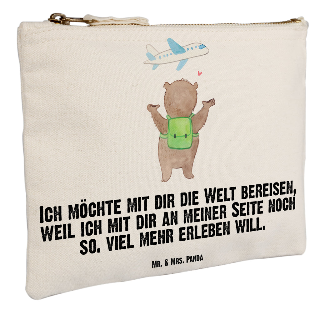 Schminktasche Bär Flugzeug Schminktasche, Kosmetiktasche, Kosmetikbeutel, Stiftemäppchen, Etui, Federmappe, Makeup, XXL, Schminketui, Kosmetiketui, Schlamperetui, Liebe, Partner, Freund, Freundin, Ehemann, Ehefrau, Heiraten, Verlobung, Heiratsantrag, Liebesgeschenk, Jahrestag, Hocheitstag, Valentinstag, Geschenk für Frauen, Hochzeitstag, Mitbringsel, Geschenk für Freundin, Geschenk für Partner, Liebesbeweis, für Männer, für Ehemann