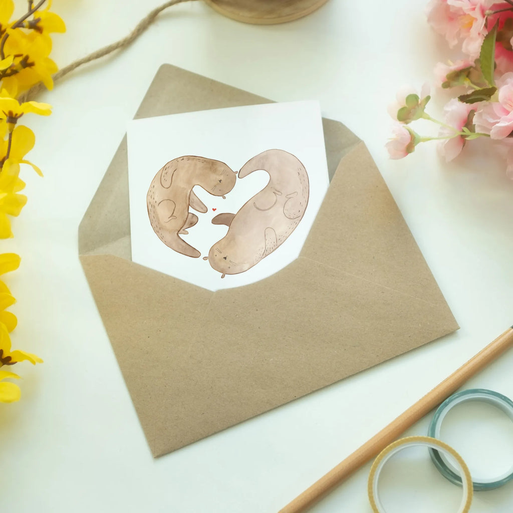 Personalisierte Grußkarte Otter Valentine Personalisierte Grußkarte, Personalisiertere Klappkarte, Personalisierte Einladungskarte, Personalisierte Glückwunschkarte, Personalisierte Hochzeitskarte, Personalisierte Geburtstagskarte, Grußkarte mit Namen, Grußkarte selber drucken, Grußkarte selbst gestalten, Grußkarte mit persönlichen Nachrichten, Grußkarte als Geldgeschenk, Grußkarten personalisiert, Personalisierte Karte, Liebe, Partner, Freund, Freundin, Ehemann, Ehefrau, Heiraten, Verlobung, Heiratsantrag, Liebesgeschenk, Jahrestag, Hocheitstag, Valentinstag, Geschenk für Frauen, Hochzeitstag, Mitbringsel, Geschenk für Freundin, Geschenk für Partner, Liebesbeweis, für Männer, für Ehemann