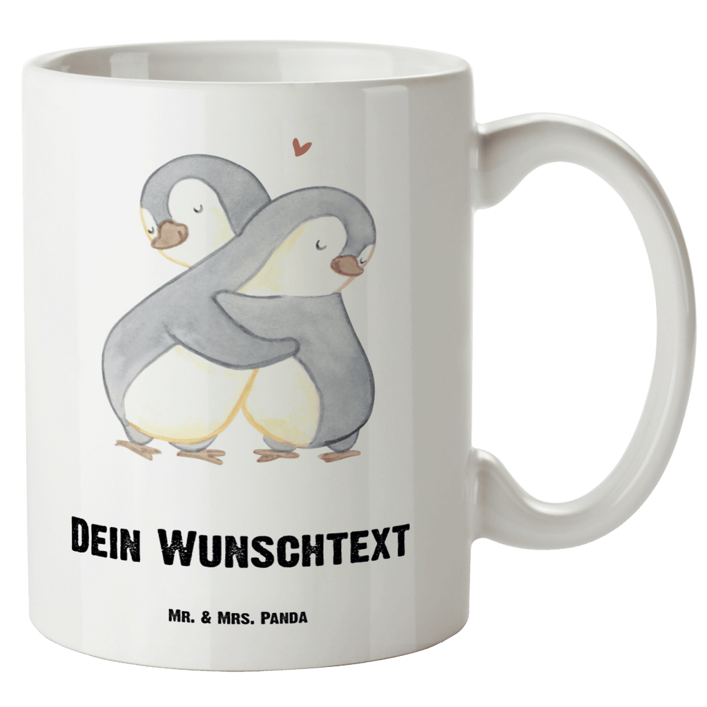 Personalisierte XL Tasse Pinguine Kuscheln Personalisierte XL Tasse, Personalisierte Große Tasse, Personalisierte Grosse Kaffeetasse, PErsonalisierter XL Becher, XL Teetasse mit Namen, XL Becher mit Namen, spülmaschinenfest, Jumbo Tasse, Groß, Personalisiert, XL Tasse mit Namen, XL Namenstasse, Jumbo Namenstasse, Liebe, Partner, Freund, Freundin, Ehemann, Ehefrau, Heiraten, Verlobung, Heiratsantrag, Liebesgeschenk, Jahrestag, Hocheitstag, Valentinstag, Geschenk für Frauen, Hochzeitstag, Mitbringsel, Geschenk für Freundin, Geschenk für Partner, Liebesbeweis, für Männer, für Ehemann