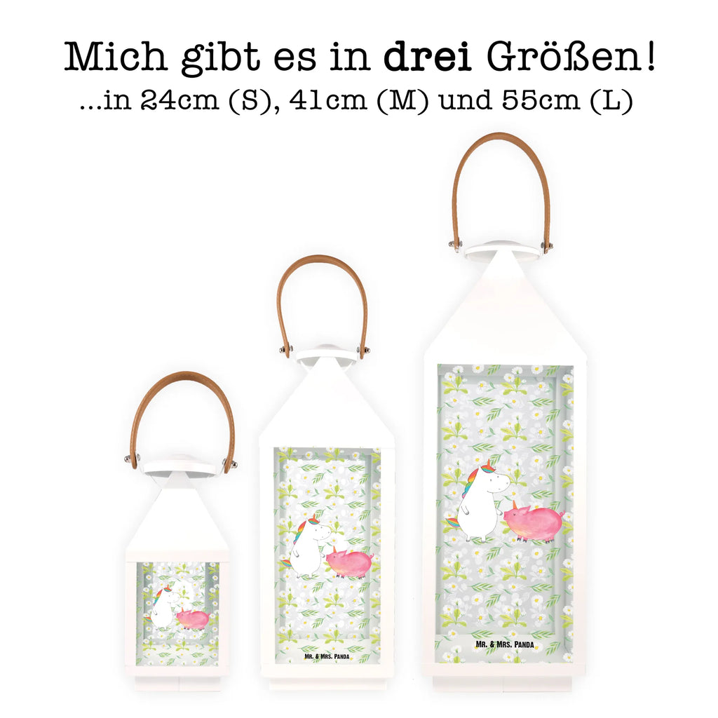 Deko Laterne Einhorn + Schweinhorn Gartenlampe, Gartenleuchte, Gartendekoration, Gartenlicht, Laterne kleine Laternen, XXL Laternen, Laterne groß, Einhorn, Einhörner, Einhorn Deko, Pegasus, Unicorn, Freundschaft, Schweinhorn, Schwein, Freundin, Schweinchen