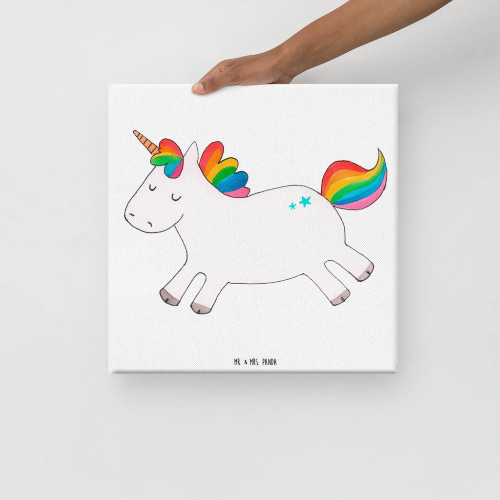 Leinwand Bild Einhorn Happy Leinwand, Bild, Kunstdruck, Wanddeko, Dekoration, Einhorn, Einhörner, Einhorn Deko, Pegasus, Unicorn, glücklich, fröhlich, Spaß, Freude, Lebensfreude, witzig, spannend, Lächeln, Lachen