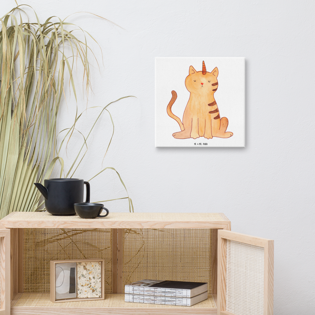 Leinwand Bild Einhorn Katze Leinwand, Bild, Kunstdruck, Wanddeko, Dekoration, Einhorn, Einhörner, Einhorn Deko, Pegasus, Unicorn, Katzer, Mieze, Regenbogen, Glitzer, Einhornpower, Erwachsenwerden, Katze, Katzenhorn, Einhornkatze, Kittyhorn