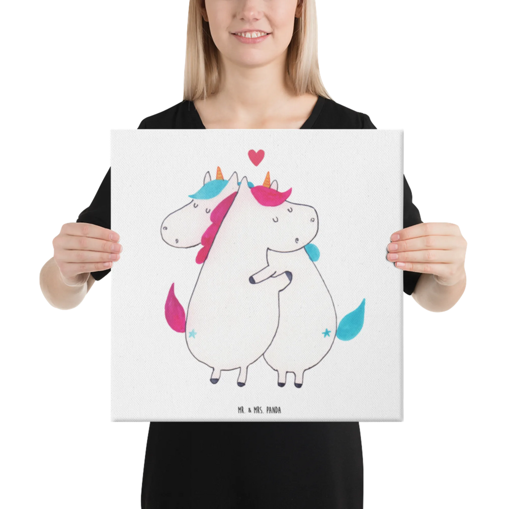 Leinwand Bild Einhorn Mitteilung Leinwand, Bild, Kunstdruck, Wanddeko, Dekoration, Einhorn, Einhörner, Einhorn Deko, Pegasus, Unicorn, Valentinstag, Valentine, Liebe, Geschenk, Partner, Ehe, lustig, witzig, Spruch