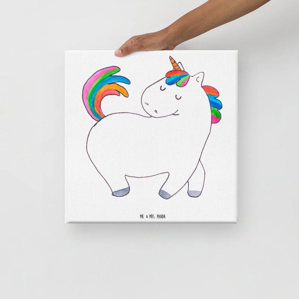 Leinwand Bild Einhorn stolzierend Leinwand, Bild, Kunstdruck, Wanddeko, Dekoration, Einhorn, Einhörner, Einhorn Deko, Unicorn, stolz, anders, bunt, Pferd, Reiter, Reiten, Freundin, Geschenk