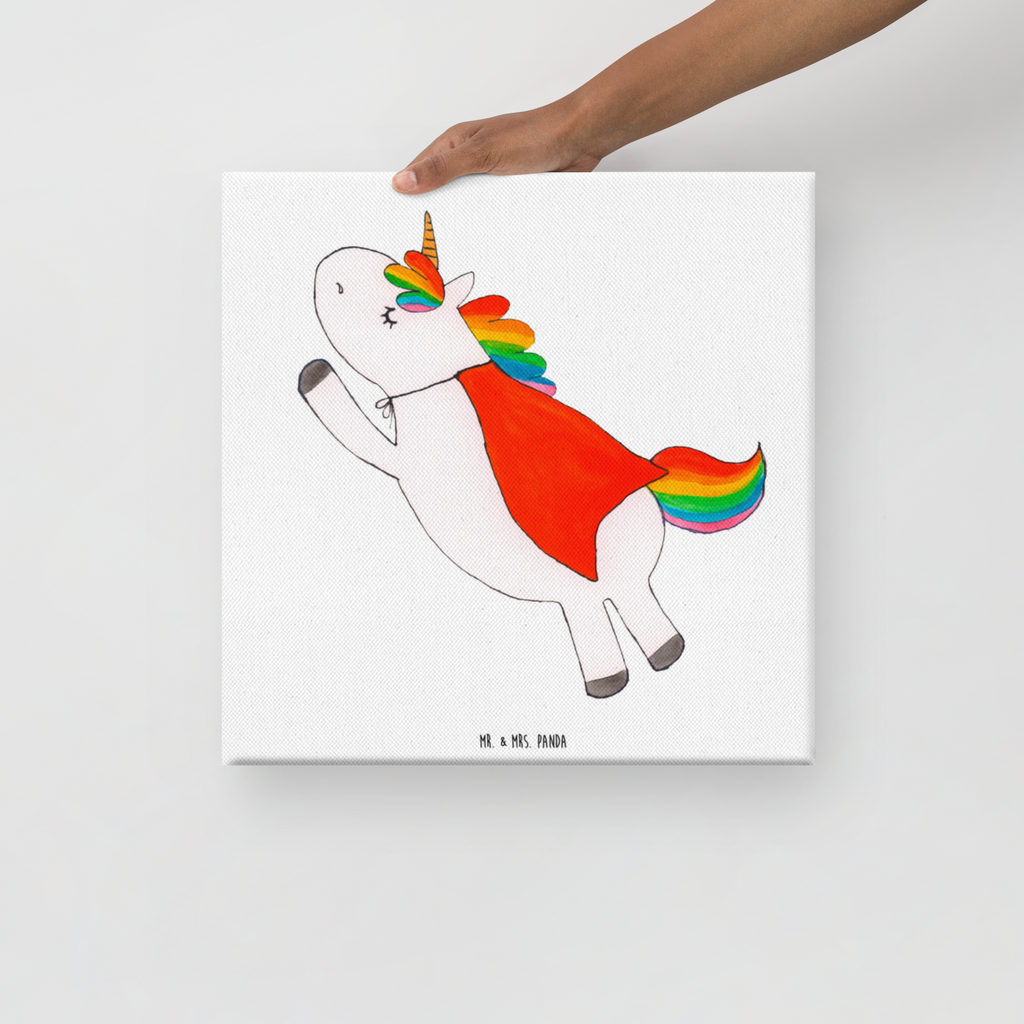 Leinwand Bild Einhorn Super Leinwand, Bild, Kunstdruck, Wanddeko, Dekoration, Einhorn, Einhörner, Einhorn Deko, Pegasus, Unicorn, Traummann, Superheld, Held, Freundin, Geschenk, Girl, Mädchen