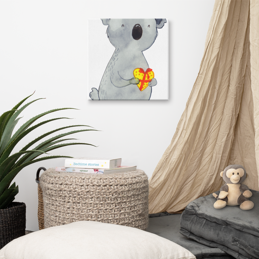 Leinwand Bild Koala Geschenk Leinwand, Bild, Kunstdruck, Wanddeko, Dekoration, Koala, Koalabär, Geschenk, Geburtstag, Party