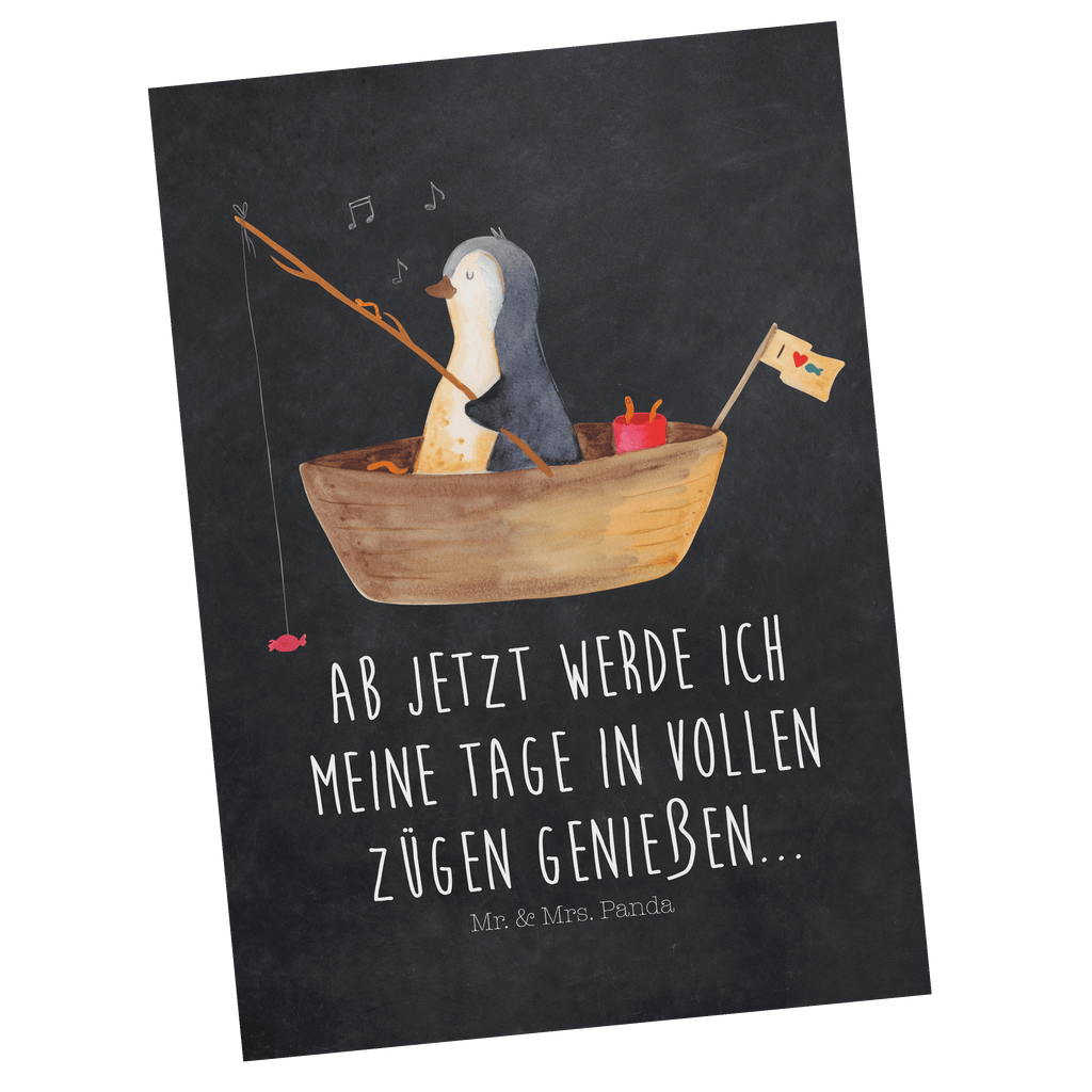 Postkarte Pinguin Angelboot Postkarte, Karte, Geschenkkarte, Grußkarte, Einladung, Ansichtskarte, Geburtstagskarte, Einladungskarte, Dankeskarte, Ansichtskarten, Einladung Geburtstag, Einladungskarten Geburtstag, Pinguin, Pinguine, Angeln, Boot, Angelboot, Lebenslust, Leben, genießen, Motivation, Neustart, Neuanfang, Trennung, Scheidung, Geschenkidee Liebeskummer