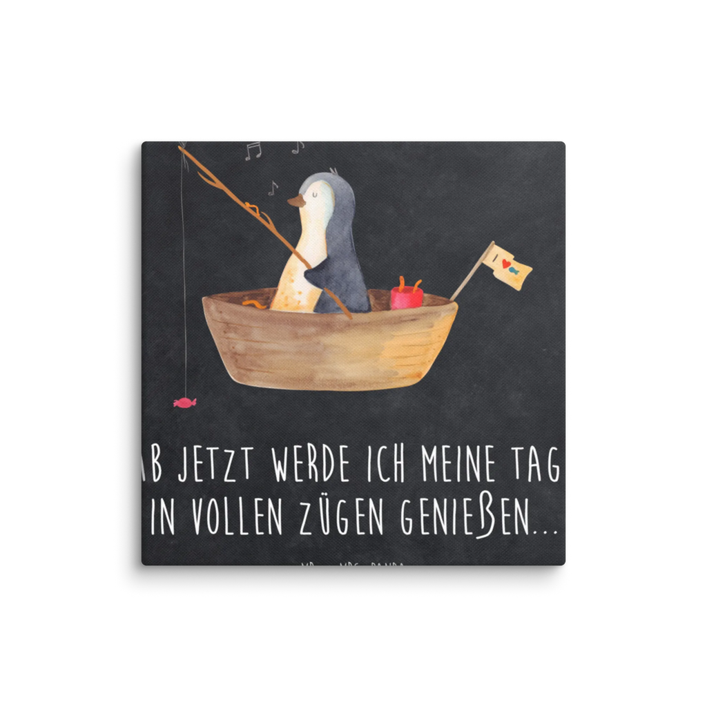 Leinwand Bild Pinguin Angelboot Leinwand, Bild, Kunstdruck, Wanddeko, Dekoration, Pinguin, Pinguine, Angeln, Boot, Angelboot, Lebenslust, Leben, genießen, Motivation, Neustart, Neuanfang, Trennung, Scheidung, Geschenkidee Liebeskummer