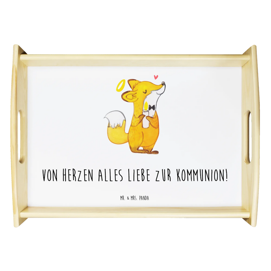 Serviertablett Fuchs Kommunion Serviertablett, Tablett, Holztablett, Küchentablett, Dekotablett, Frühstückstablett, Konfirmation, Kommunion, Jugendweihe, Konfirmation Geschenk, Kommunion Geschenk, Kommunion Dankeschön, Glauben, Liebe, Gott, Gläubig