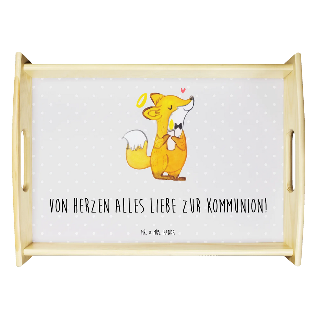 Serviertablett Fuchs Kommunion Serviertablett, Tablett, Holztablett, Küchentablett, Dekotablett, Frühstückstablett, Konfirmation, Kommunion, Jugendweihe, Konfirmation Geschenk, Kommunion Geschenk, Kommunion Dankeschön, Glauben, Liebe, Gott, Gläubig