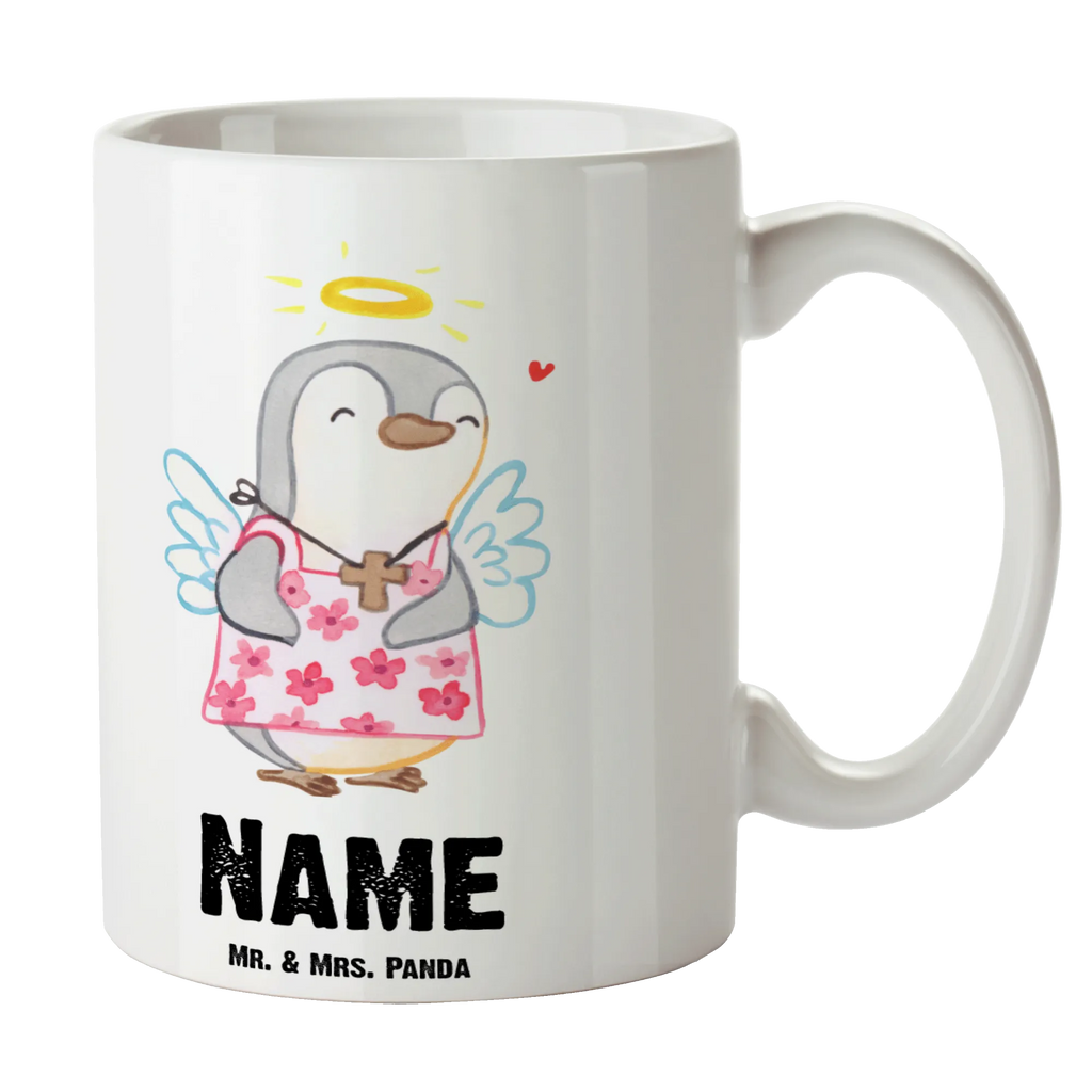 Personalisierte Tasse Pinguin Konfirmation Personalisierte Tasse, Namenstasse, Wunschname, Personalisiert, Tasse, Namen, Drucken, Tasse mit Namen, Konfirmation, Kommunion, Jugendweihe, Konfirmation Geschenk, Schutzengel, Zuversicht, Vertrauen