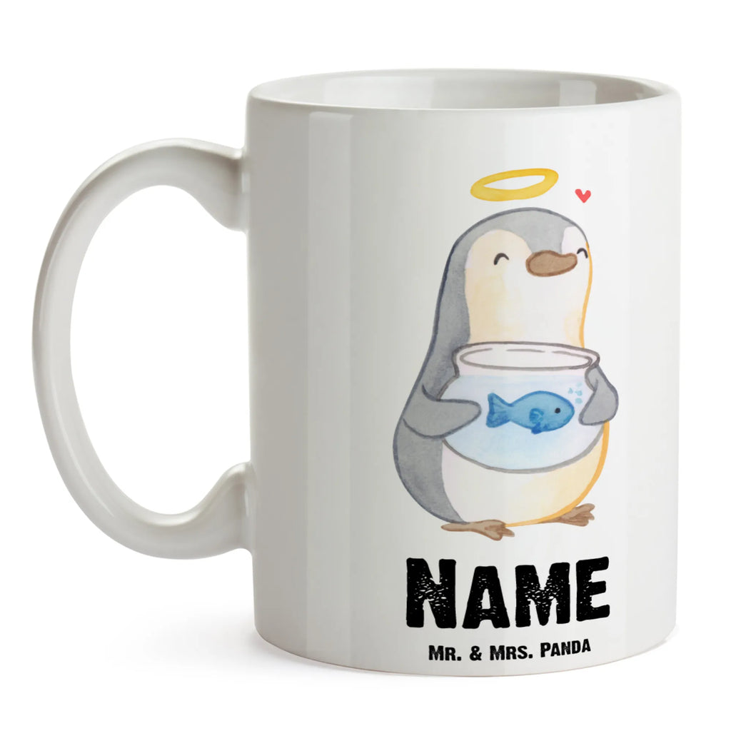 Personalisierte Tasse Pinguin Fisch Personalisierte Tasse, Namenstasse, Wunschname, Personalisiert, Tasse, Namen, Drucken, Tasse mit Namen, Konfirmation, Kommunion, Jugendweihe, Konfirmation Geschenk, Fisch, Fisch Deko, Zuversicht, Vertrauen