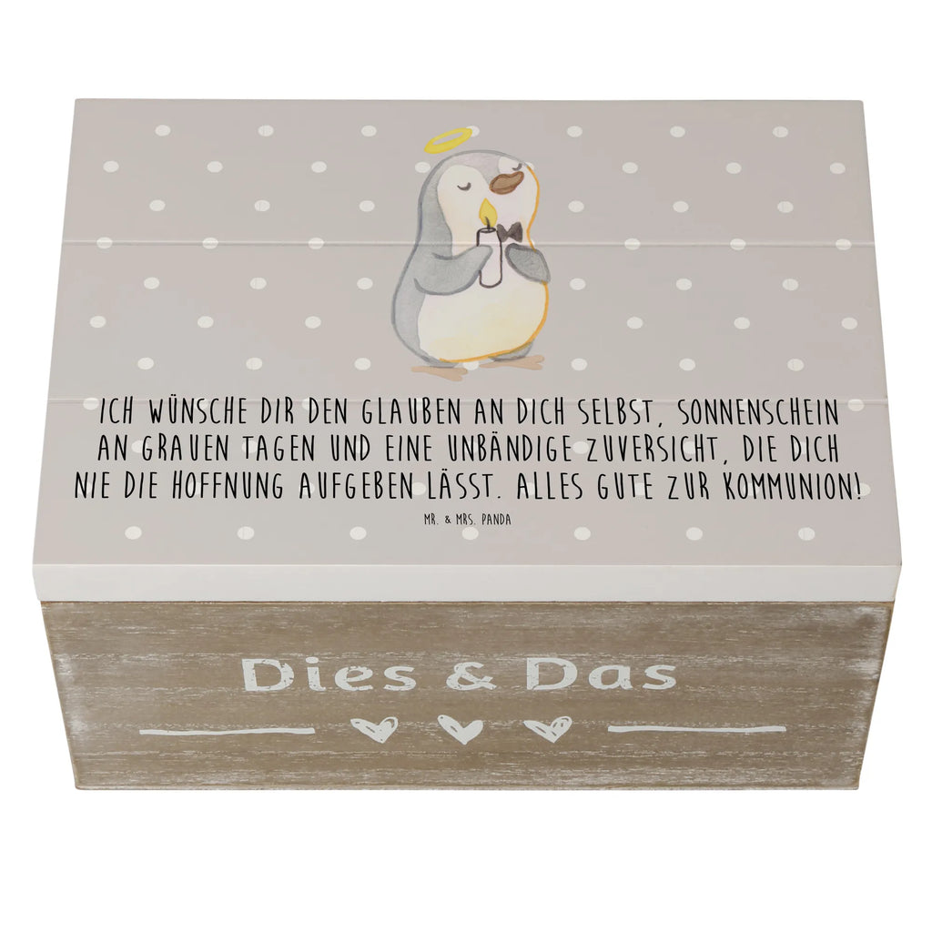 Holzkiste Pinguin Kommunion Holzkiste, Kiste, Schatzkiste, Truhe, Schatulle, XXL, Erinnerungsbox, Erinnerungskiste, Dekokiste, Aufbewahrungsbox, Geschenkbox, Geschenkdose, Konfirmation, Kommunion, Jugendweihe, Konfirmation Geschenk, Kommunion Geschenk, Kommunion Dankeschön, Glauben, Sonnenschein