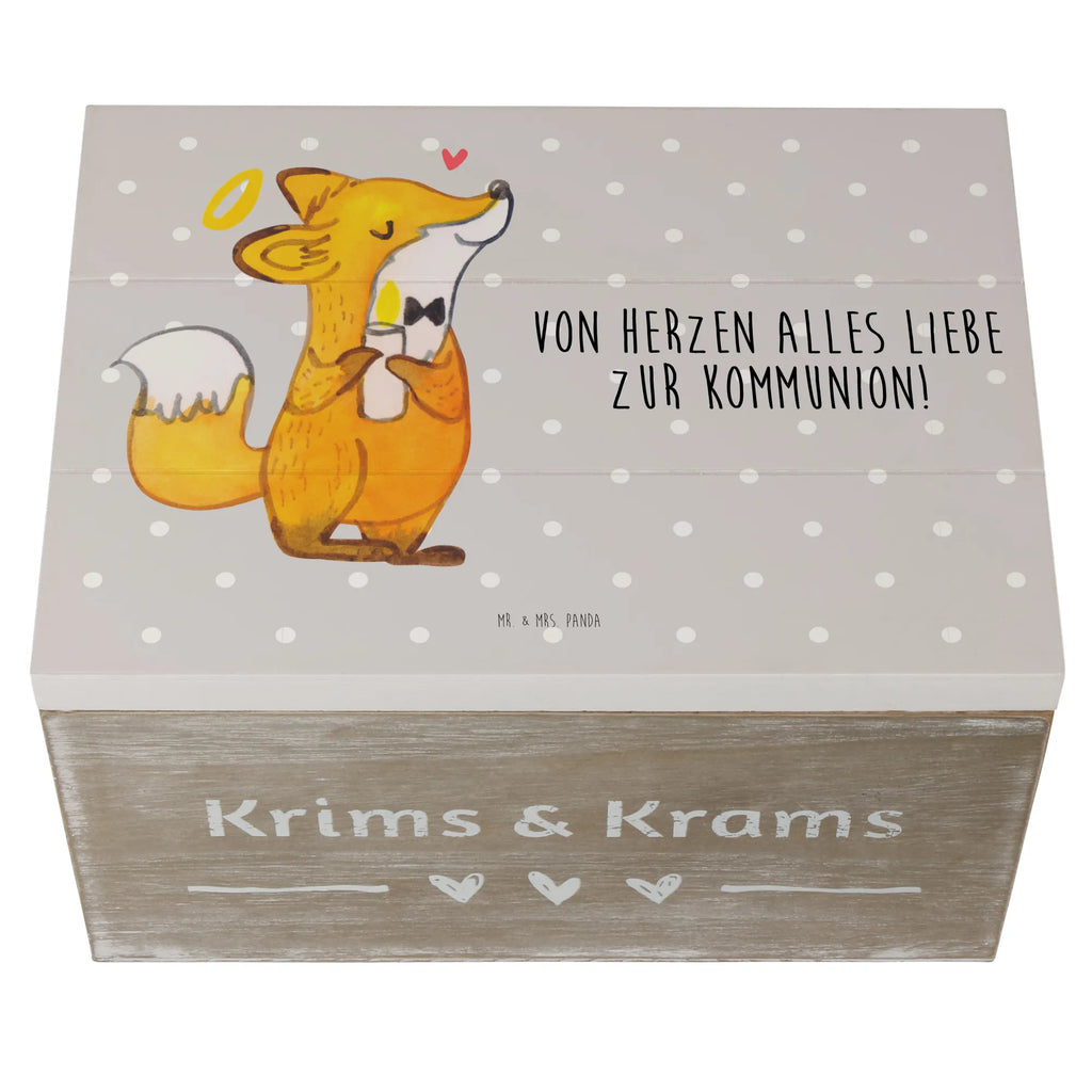 Holzkiste Fuchs Kommunion Holzkiste, Kiste, Schatzkiste, Truhe, Schatulle, XXL, Erinnerungsbox, Erinnerungskiste, Dekokiste, Aufbewahrungsbox, Geschenkbox, Geschenkdose, Konfirmation, Kommunion, Jugendweihe, Konfirmation Geschenk, Kommunion Geschenk, Kommunion Dankeschön, Glauben, Liebe, Gott, Gläubig