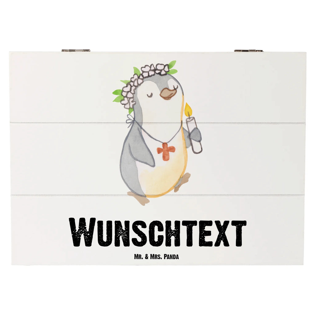 Personalisierte Holzkiste Pinguin Kommunion Mädchen Holzkiste mit Namen, Kiste mit Namen, Schatzkiste mit Namen, Truhe mit Namen, Schatulle mit Namen, Erinnerungsbox mit Namen, Erinnerungskiste, mit Namen, Dekokiste mit Namen, Aufbewahrungsbox mit Namen, Holzkiste Personalisiert, Kiste Personalisiert, Schatzkiste Personalisiert, Truhe Personalisiert, Schatulle Personalisiert, Erinnerungsbox Personalisiert, Erinnerungskiste Personalisiert, Dekokiste Personalisiert, Aufbewahrungsbox Personalisiert, Geschenkbox personalisiert, GEschenkdose personalisiert, Konfirmation, Kommunion, Jugendweihe, Konfirmation Geschenk, Gott, Gläubig, Alles Gute