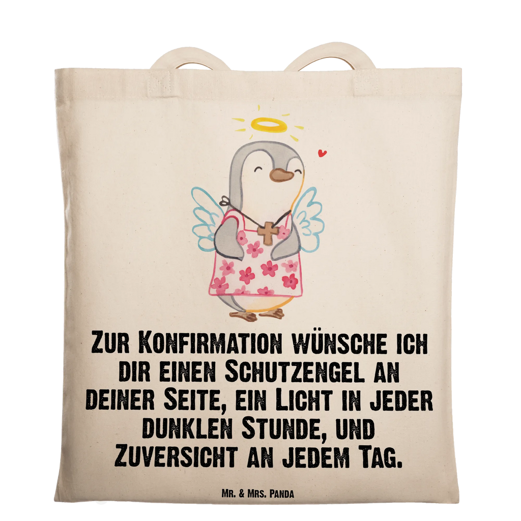 Tragetasche Pinguin Konfirmation Beuteltasche, Beutel, Einkaufstasche, Jutebeutel, Stoffbeutel, Tasche, Shopper, Umhängetasche, Strandtasche, Schultertasche, Stofftasche, Tragetasche, Badetasche, Jutetasche, Einkaufstüte, Laptoptasche, Konfirmation, Kommunion, Jugendweihe, Konfirmation Geschenk, Schutzengel, Zuversicht, Vertrauen