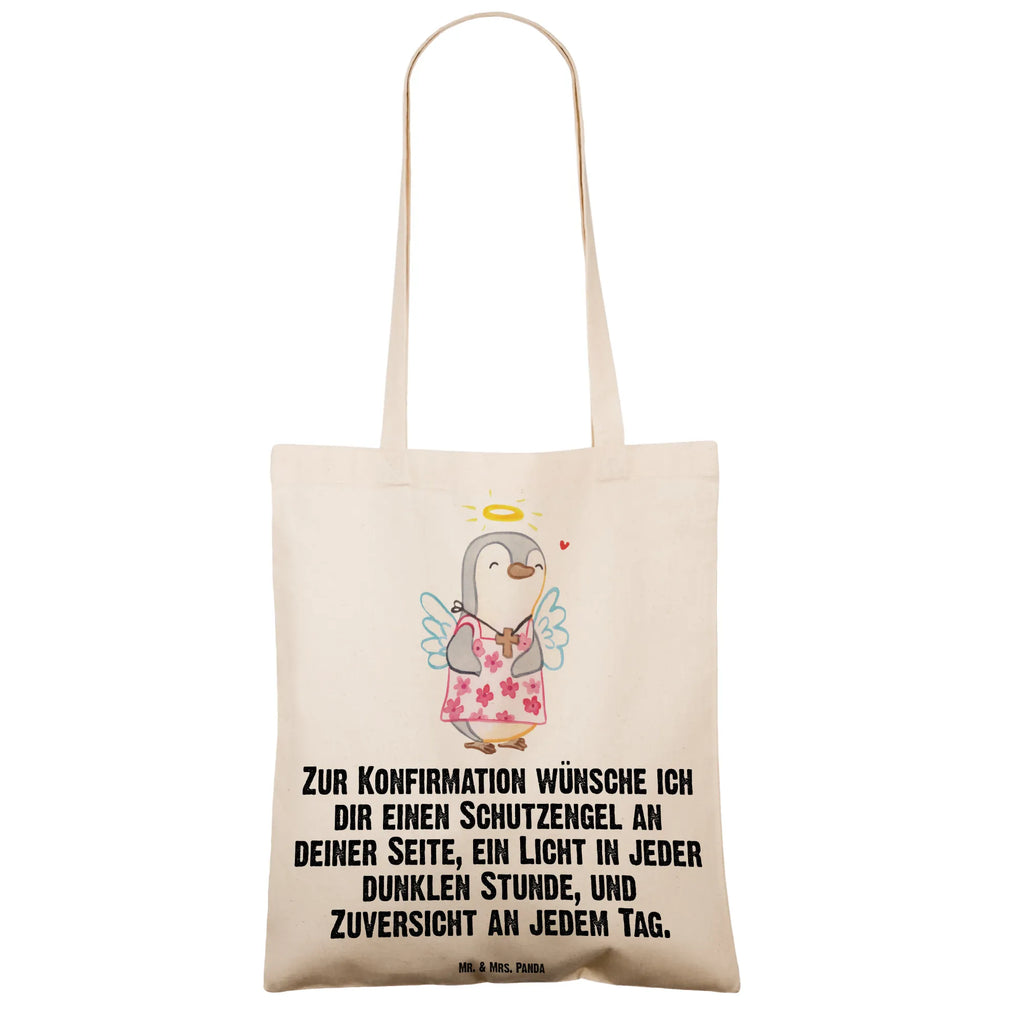 Tragetasche Pinguin Konfirmation Beuteltasche, Beutel, Einkaufstasche, Jutebeutel, Stoffbeutel, Tasche, Shopper, Umhängetasche, Strandtasche, Schultertasche, Stofftasche, Tragetasche, Badetasche, Jutetasche, Einkaufstüte, Laptoptasche, Konfirmation, Kommunion, Jugendweihe, Konfirmation Geschenk, Schutzengel, Zuversicht, Vertrauen