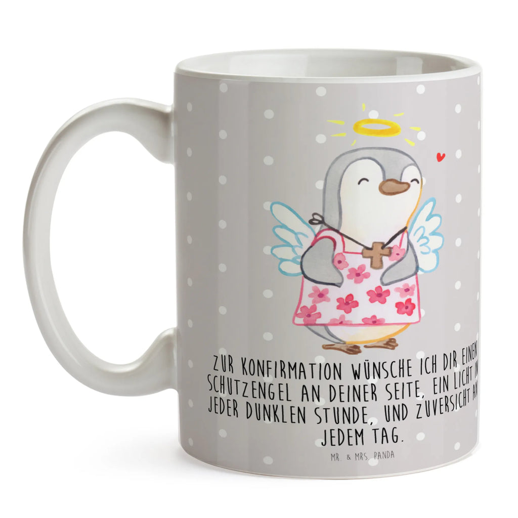 Tasse Pinguin Konfirmation Tasse, Kaffeetasse, Teetasse, Becher, Kaffeebecher, Teebecher, Keramiktasse, Porzellantasse, Büro Tasse, Geschenk Tasse, Tasse Sprüche, Tasse Motive, Kaffeetassen, Tasse bedrucken, Designer Tasse, Cappuccino Tassen, Schöne Teetassen, Konfirmation, Kommunion, Jugendweihe, Konfirmation Geschenk, Schutzengel, Zuversicht, Vertrauen