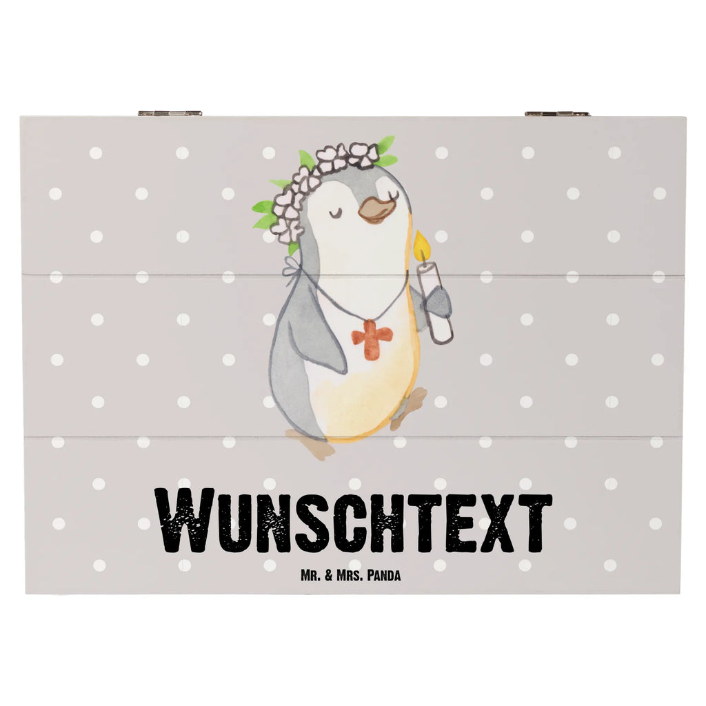 Personalisierte Holzkiste Pinguin Kommunion Mädchen Holzkiste mit Namen, Kiste mit Namen, Schatzkiste mit Namen, Truhe mit Namen, Schatulle mit Namen, Erinnerungsbox mit Namen, Erinnerungskiste, mit Namen, Dekokiste mit Namen, Aufbewahrungsbox mit Namen, Holzkiste Personalisiert, Kiste Personalisiert, Schatzkiste Personalisiert, Truhe Personalisiert, Schatulle Personalisiert, Erinnerungsbox Personalisiert, Erinnerungskiste Personalisiert, Dekokiste Personalisiert, Aufbewahrungsbox Personalisiert, Geschenkbox personalisiert, GEschenkdose personalisiert, Konfirmation, Kommunion, Jugendweihe, Konfirmation Geschenk, Gott, Gläubig, Alles Gute