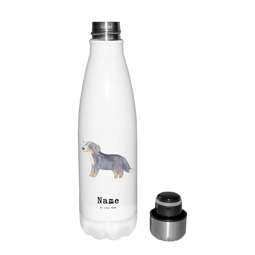 Personalisierte Thermosflasche Berner Sennenhund Lebensretter Personalisierte Isolierflasche, Personalisierte Thermoflasche, Personalisierte Trinkflasche, Trinkflasche Mit Namen, Wunschname, Bedrucken, Namensflasche, Hund, Hunderasse, Rassehund, Hundebesitzer, Geschenk, Tierfreund, Schenken, Welpe, Dürrbächler, Berner Sennenhund