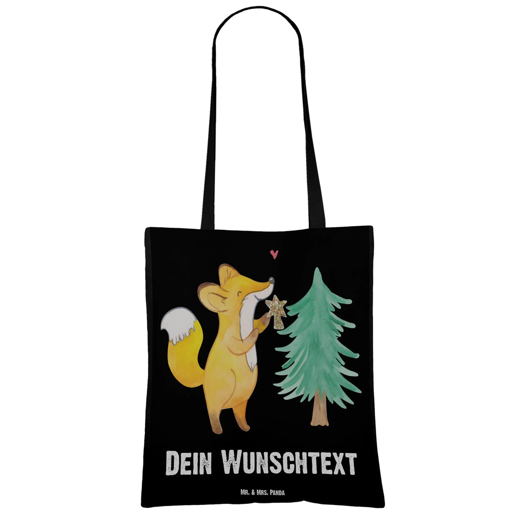 Personalisierte Tragetasche Fuchs  Weihnachtsbaum Personalisierte Beuteltasche, Personalisierter Beutel, Personalisierte Einkaufstasche, Personalisierter Jutebeutel, Personalisierter Stoffbeutel, Tragetasche mit Namen, Einkaufstasche mit Namen, Stoffbeutel mit Namen, Personalisierte Tasche, Personalisierte Jutetasche, Personalisierte Kindergartentasche, Winter, Weihnachten, Weihnachtsdeko, Nikolaus, Advent, Heiligabend, Wintermotiv, Weihnachtsmann, Weihnachtstage, Fuchs, Schlittschuh, Weihnachtszeit, Weihnachtsdekoration