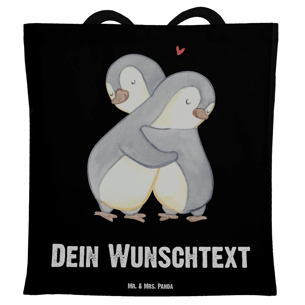 Personalisierte Tragetasche Pinguine Kuscheln Personalisierte Beuteltasche, Personalisierter Beutel, Personalisierte Einkaufstasche, Personalisierter Jutebeutel, Personalisierter Stoffbeutel, Tragetasche mit Namen, Einkaufstasche mit Namen, Stoffbeutel mit Namen, Personalisierte Tasche, Personalisierte Jutetasche, Personalisierte Kindergartentasche, Liebe, Partner, Freund, Freundin, Ehemann, Ehefrau, Heiraten, Verlobung, Heiratsantrag, Liebesgeschenk, Jahrestag, Hocheitstag, Valentinstag, Geschenk für Frauen, Hochzeitstag, Mitbringsel, Geschenk für Freundin, Geschenk für Partner, Liebesbeweis, für Männer, für Ehemann