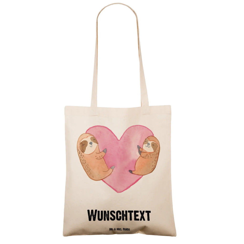 Personalisierte Tragetasche Faultiere Herz Personalisierte Beuteltasche, Personalisierter Beutel, Personalisierte Einkaufstasche, Personalisierter Jutebeutel, Personalisierter Stoffbeutel, Tragetasche mit Namen, Einkaufstasche mit Namen, Stoffbeutel mit Namen, Personalisierte Tasche, Personalisierte Jutetasche, Personalisierte Kindergartentasche, Liebe, Partner, Freund, Freundin, Ehemann, Ehefrau, Heiraten, Verlobung, Heiratsantrag, Liebesgeschenk, Jahrestag, Hocheitstag, Valentinstag, Geschenk für Frauen, Hochzeitstag, Mitbringsel, Geschenk für Freundin, Geschenk für Partner, Liebesbeweis, für Männer, für Ehemann