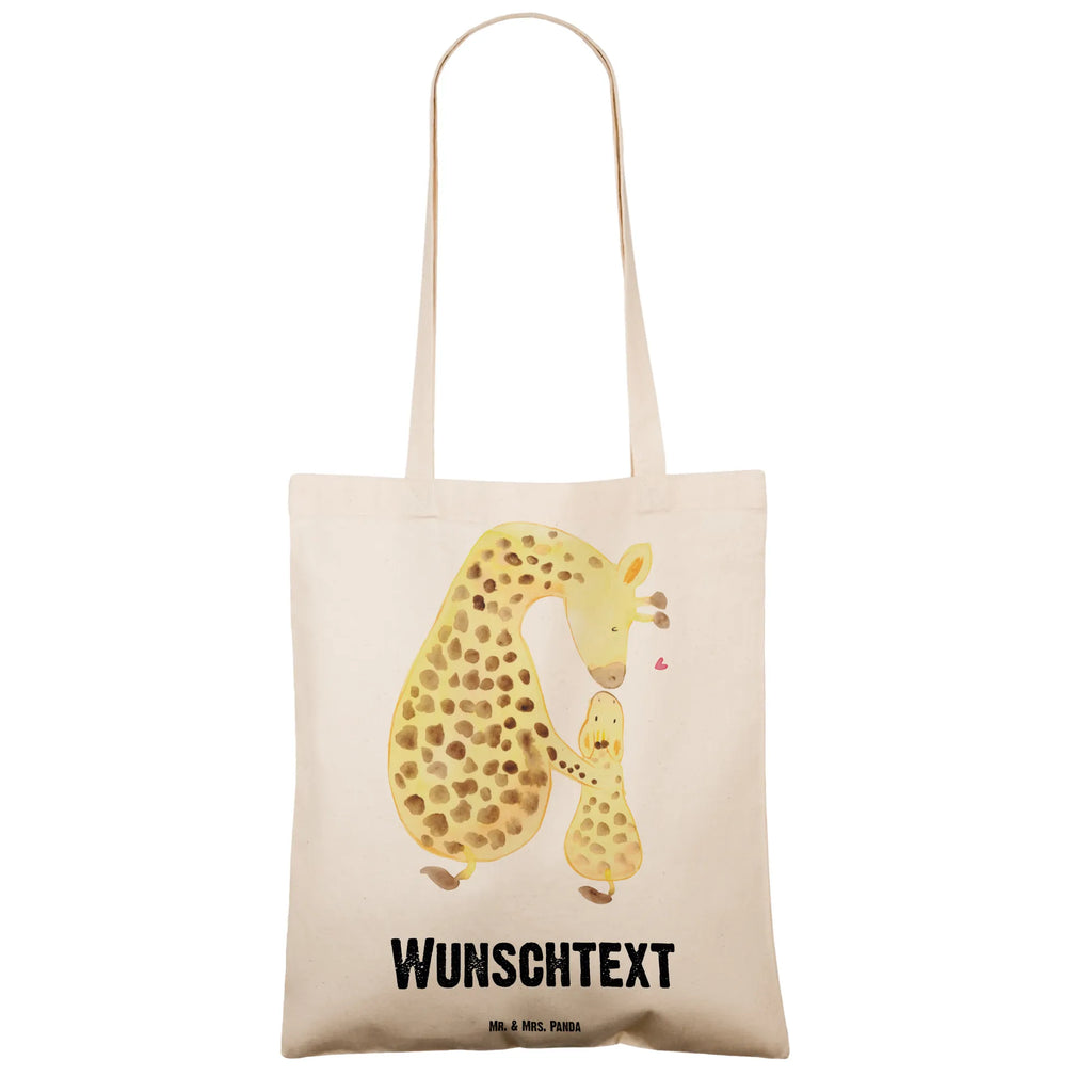 Personalisierte Tragetasche Giraffe mit Kind Personalisierte Beuteltasche, Personalisierter Beutel, Personalisierte Einkaufstasche, Personalisierter Jutebeutel, Personalisierter Stoffbeutel, Tragetasche mit Namen, Einkaufstasche mit Namen, Stoffbeutel mit Namen, Personalisierte Tasche, Personalisierte Jutetasche, Personalisierte Kindergartentasche, Afrika, Wildtiere, Giraffe, Kind, Mutter, Mama, Tochter, Sohn, Lieblingsmensch