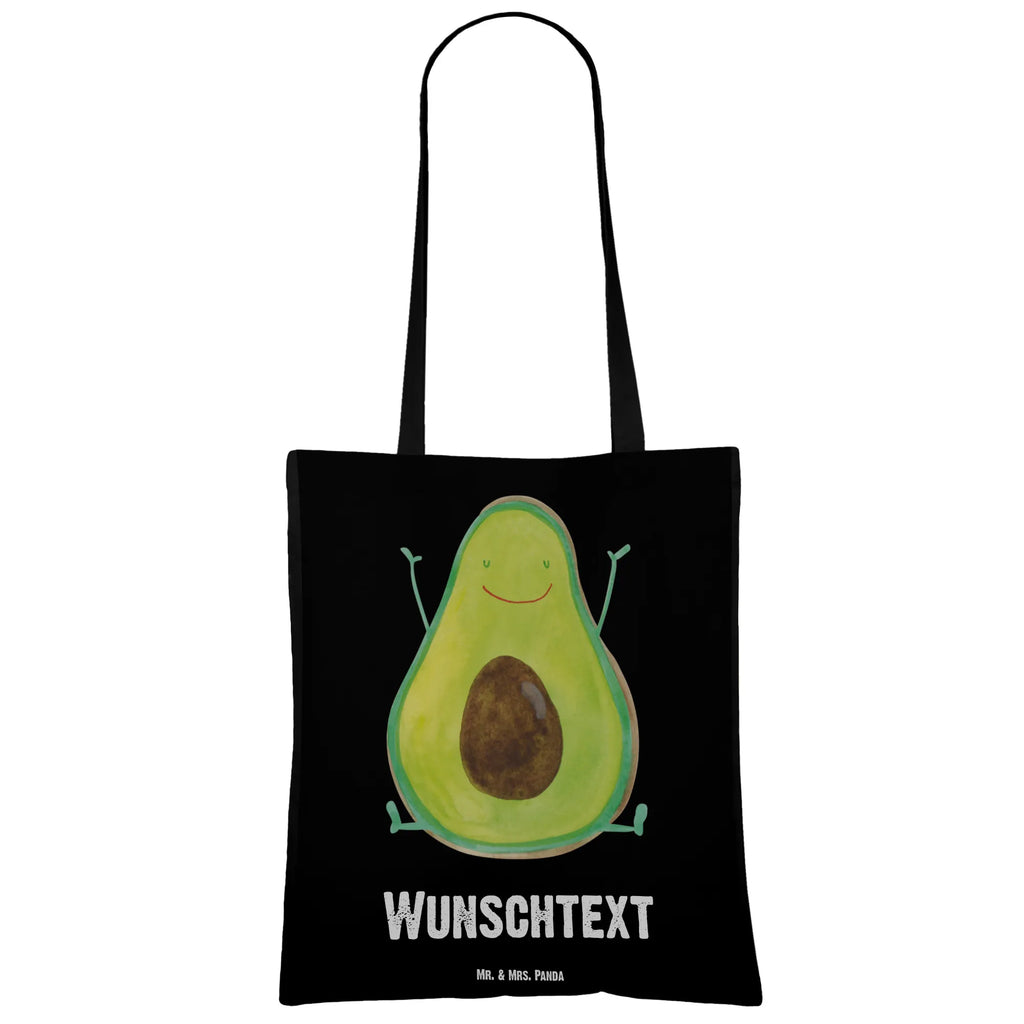 Personalisierte Tragetasche Avocado Happy Personalisierte Beuteltasche, Personalisierter Beutel, Personalisierte Einkaufstasche, Personalisierter Jutebeutel, Personalisierter Stoffbeutel, Tragetasche mit Namen, Einkaufstasche mit Namen, Stoffbeutel mit Namen, Personalisierte Tasche, Personalisierte Jutetasche, Personalisierte Kindergartentasche, Avocado, Veggie, Vegan, Gesund, Chaos