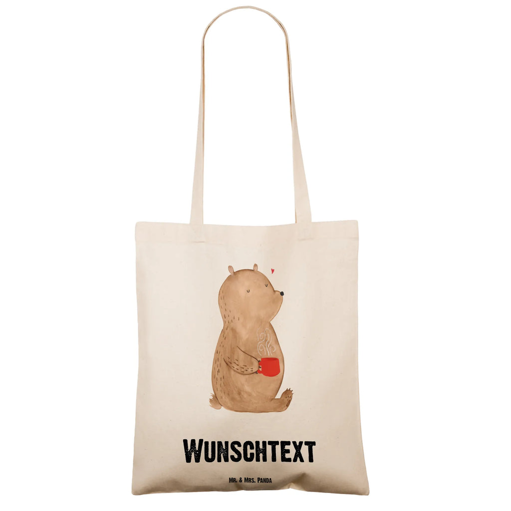 Personalisierte Tragetasche Bär Kaffee Personalisierte Beuteltasche, Personalisierter Beutel, Personalisierte Einkaufstasche, Personalisierter Jutebeutel, Personalisierter Stoffbeutel, Tragetasche mit Namen, Einkaufstasche mit Namen, Stoffbeutel mit Namen, Personalisierte Tasche, Personalisierte Jutetasche, Personalisierte Kindergartentasche, Bär, Teddy, Teddybär, Kaffee, Coffee, Bären, guten Morgen, Morgenroutine, Welt erobern, Welt retten, Motivation