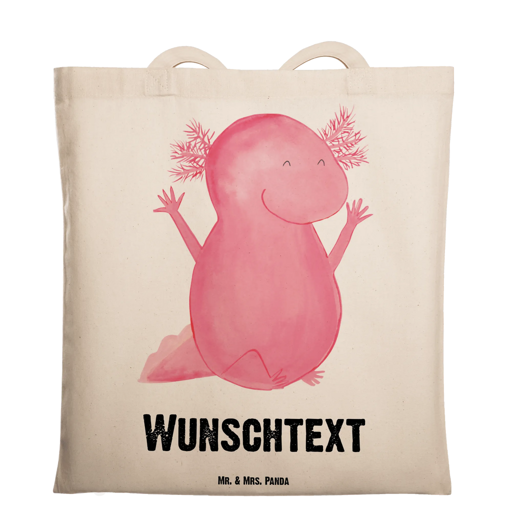 Personalisierte Tragetasche Axolotl Hurra Personalisierte Beuteltasche, Personalisierter Beutel, Personalisierte Einkaufstasche, Personalisierter Jutebeutel, Personalisierter Stoffbeutel, Tragetasche mit Namen, Einkaufstasche mit Namen, Stoffbeutel mit Namen, Personalisierte Tasche, Personalisierte Jutetasche, Personalisierte Kindergartentasche, Axolotl, Molch, Axolot, Schwanzlurch, Lurch, Lurche, fröhlich, Spaß, Freude, Motivation, Zufriedenheit