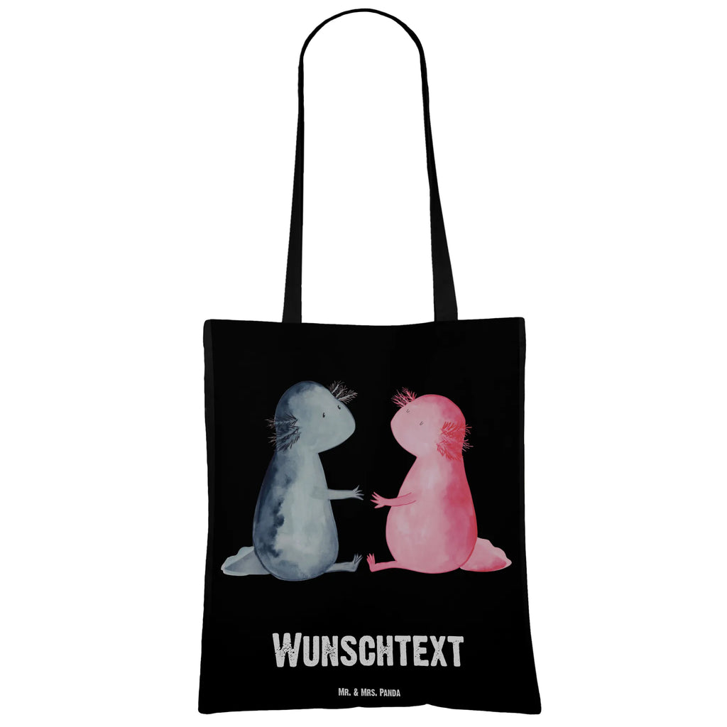 Personalisierte Tragetasche Axolotl Liebe Personalisierte Beuteltasche, Personalisierter Beutel, Personalisierte Einkaufstasche, Personalisierter Jutebeutel, Personalisierter Stoffbeutel, Tragetasche mit Namen, Einkaufstasche mit Namen, Stoffbeutel mit Namen, Personalisierte Tasche, Personalisierte Jutetasche, Personalisierte Kindergartentasche, Axolotl, Molch, Axolot, Schwanzlurch, Lurch, Lurche, Liebe, große Liebe, Liebesbeweis, Freund, Verlobter, Ehemann, Jahrestag, Valentinstag