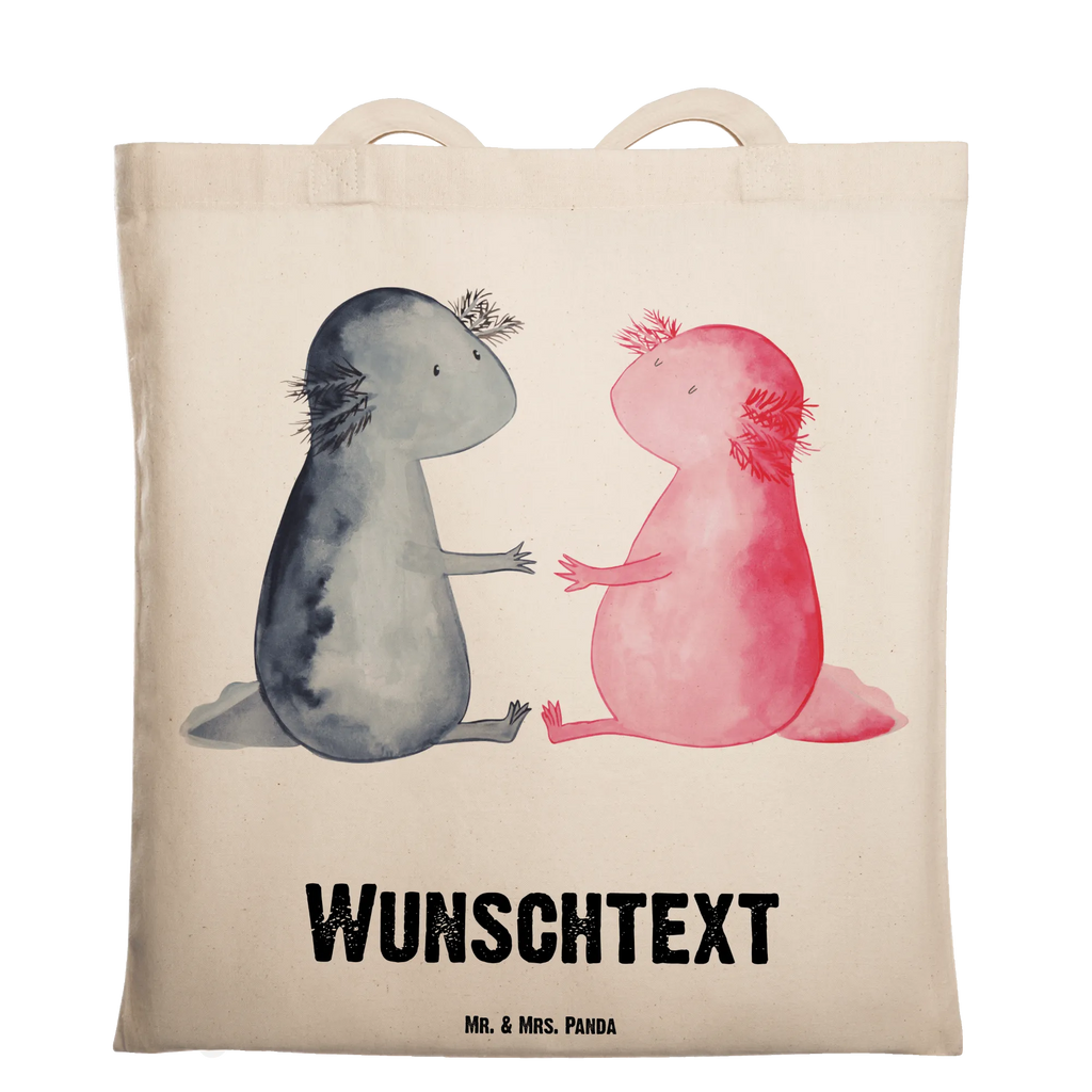 Personalisierte Tragetasche Axolotl Liebe Personalisierte Beuteltasche, Personalisierter Beutel, Personalisierte Einkaufstasche, Personalisierter Jutebeutel, Personalisierter Stoffbeutel, Tragetasche mit Namen, Einkaufstasche mit Namen, Stoffbeutel mit Namen, Personalisierte Tasche, Personalisierte Jutetasche, Personalisierte Kindergartentasche, Axolotl, Molch, Axolot, Schwanzlurch, Lurch, Lurche, Liebe, große Liebe, Liebesbeweis, Freund, Verlobter, Ehemann, Jahrestag, Valentinstag