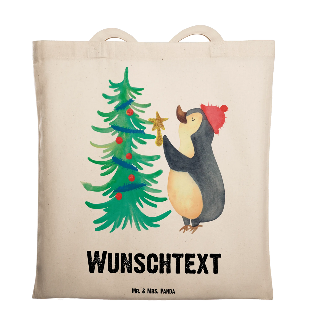 Personalisierte Tragetasche Pinguin Weihnachtsbaum Personalisierte Beuteltasche, Personalisierter Beutel, Personalisierte Einkaufstasche, Personalisierter Jutebeutel, Personalisierter Stoffbeutel, Tragetasche mit Namen, Einkaufstasche mit Namen, Stoffbeutel mit Namen, Personalisierte Tasche, Personalisierte Jutetasche, Personalisierte Kindergartentasche, Winter, Weihnachten, Weihnachtsdeko, Nikolaus, Advent, Heiligabend, Wintermotiv, Pinguin