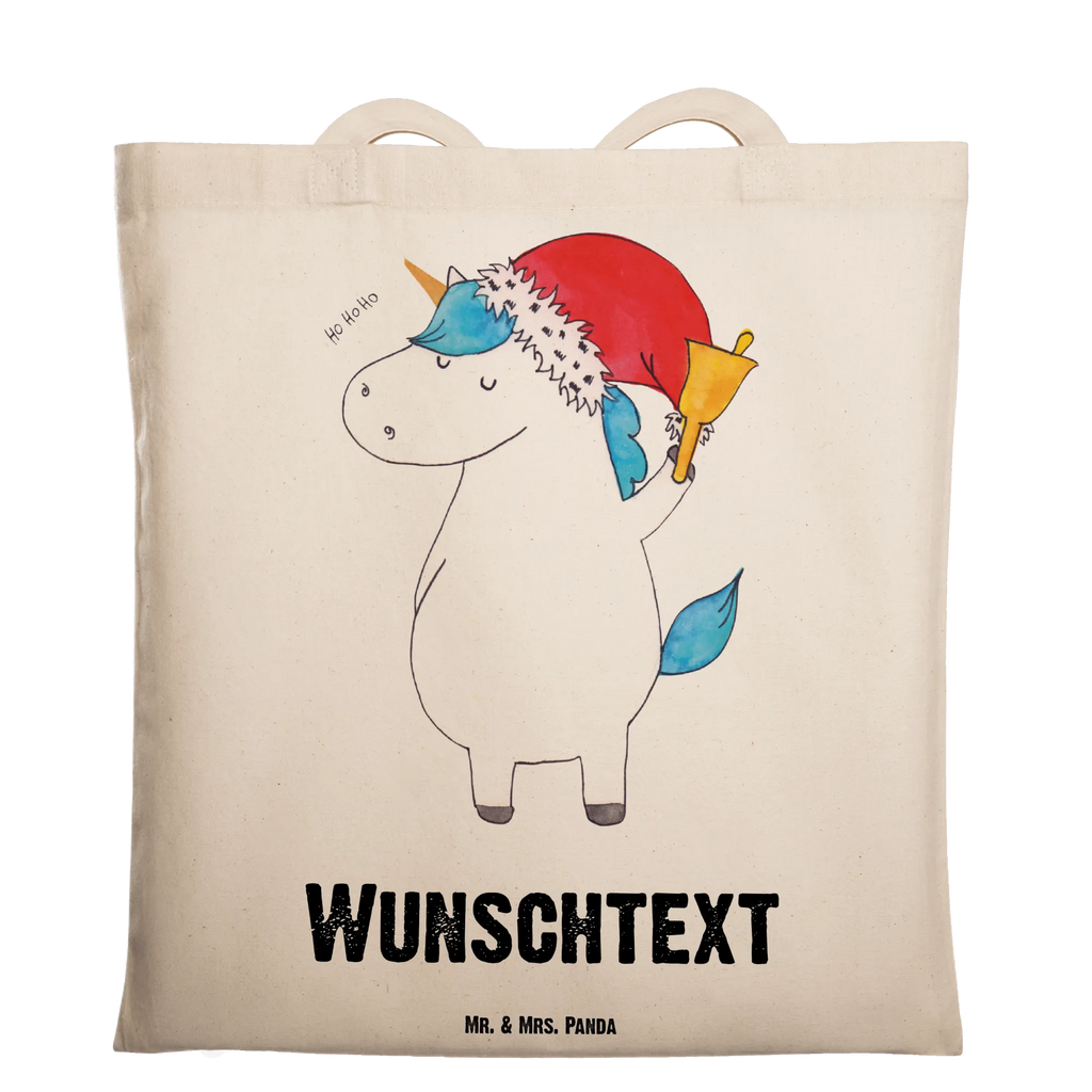 Personalisierte Tragetasche Einhorn Weihnachtsmann Personalisierte Beuteltasche, Personalisierter Beutel, Personalisierte Einkaufstasche, Personalisierter Jutebeutel, Personalisierter Stoffbeutel, Tragetasche mit Namen, Einkaufstasche mit Namen, Stoffbeutel mit Namen, Personalisierte Tasche, Personalisierte Jutetasche, Personalisierte Kindergartentasche, Einhorn, Einhörner, Einhorn Deko, Pegasus, Unicorn, Gin, Schokolade, Schoki, Weihnachten, Weihnachtsmann, Nikolaus, Wunschzettel, Wunschliste, Feenstaub