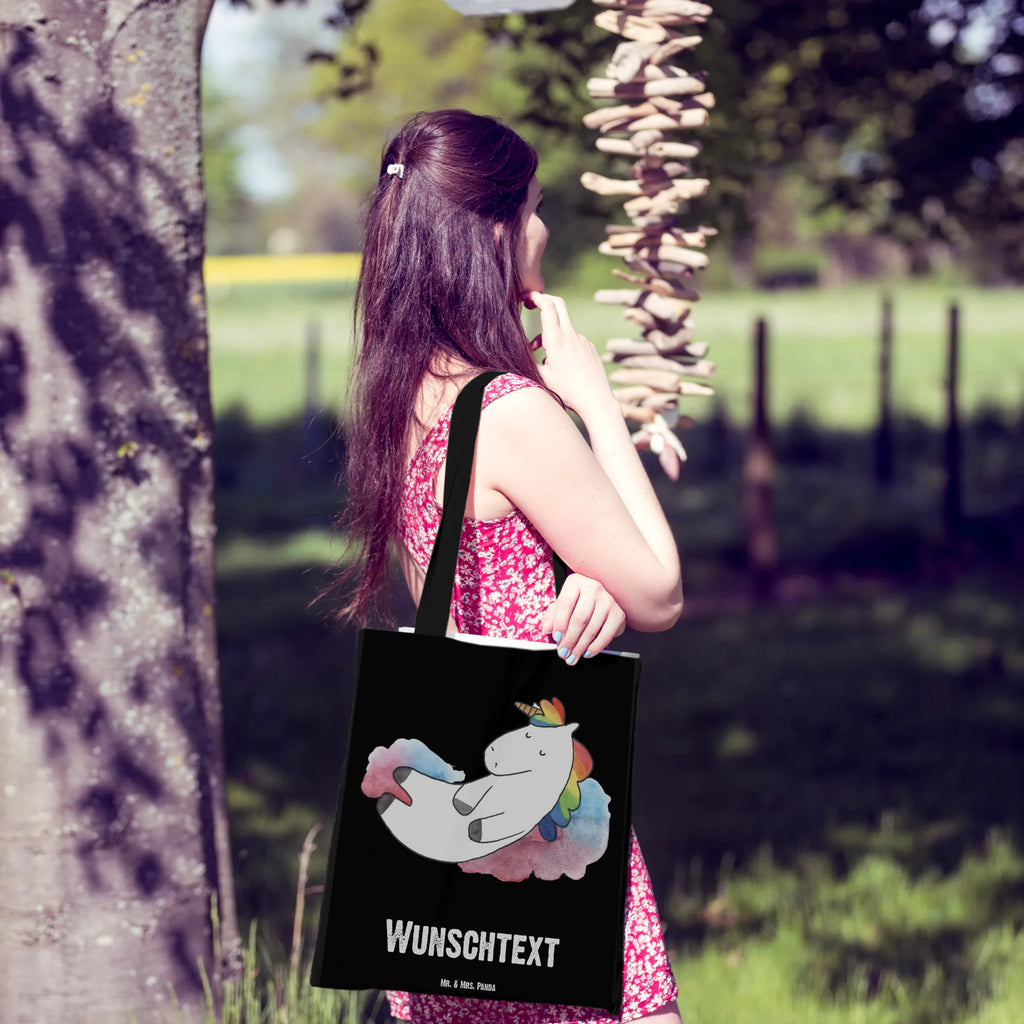 Personalisierte Tragetasche Einhorn Wolke 7 Personalisierte Beuteltasche, Personalisierter Beutel, Personalisierte Einkaufstasche, Personalisierter Jutebeutel, Personalisierter Stoffbeutel, Tragetasche mit Namen, Einkaufstasche mit Namen, Stoffbeutel mit Namen, Personalisierte Tasche, Personalisierte Jutetasche, Personalisierte Kindergartentasche, Einhorn, Einhörner, Einhorn Deko, Pegasus, Unicorn, verliebt, Menschen, witzig, lustig, Geschenk, Glaube, Realität, Lächeln