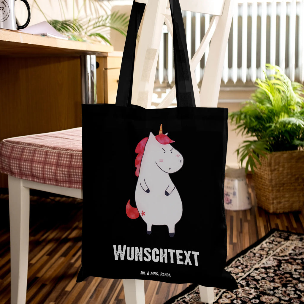 Personalisierte Tragetasche Einhorn wütend Personalisierte Beuteltasche, Personalisierter Beutel, Personalisierte Einkaufstasche, Personalisierter Jutebeutel, Personalisierter Stoffbeutel, Tragetasche mit Namen, Einkaufstasche mit Namen, Stoffbeutel mit Namen, Personalisierte Tasche, Personalisierte Jutetasche, Personalisierte Kindergartentasche, Einhorn, Einhörner, Einhorn Deko, Unicorn, Realität, Ansage, lustlos, nein, Büro, Arbeit, wütend, dumme Fragen, lustig, Spaß, Geschenk