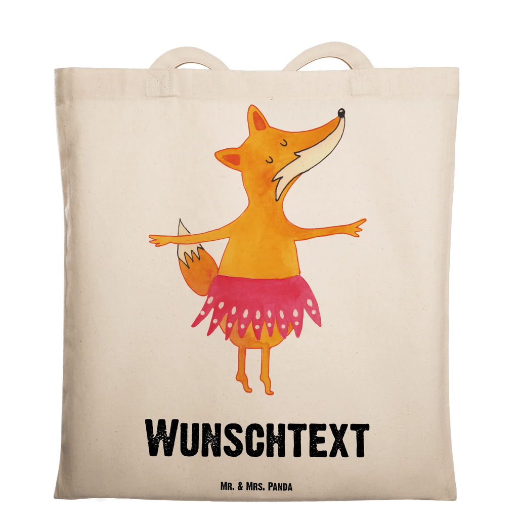 Personalisierte Tragetasche Fuchs Ballerina Personalisierte Beuteltasche, Personalisierter Beutel, Personalisierte Einkaufstasche, Personalisierter Jutebeutel, Personalisierter Stoffbeutel, Tragetasche mit Namen, Einkaufstasche mit Namen, Stoffbeutel mit Namen, Personalisierte Tasche, Personalisierte Jutetasche, Personalisierte Kindergartentasche, Fuchs, Fuchs Spruch, Füchse, Füchsin, Ballerina, Ballett, Tänzerin, Tanzen, Party, Einladung, Geburtstag