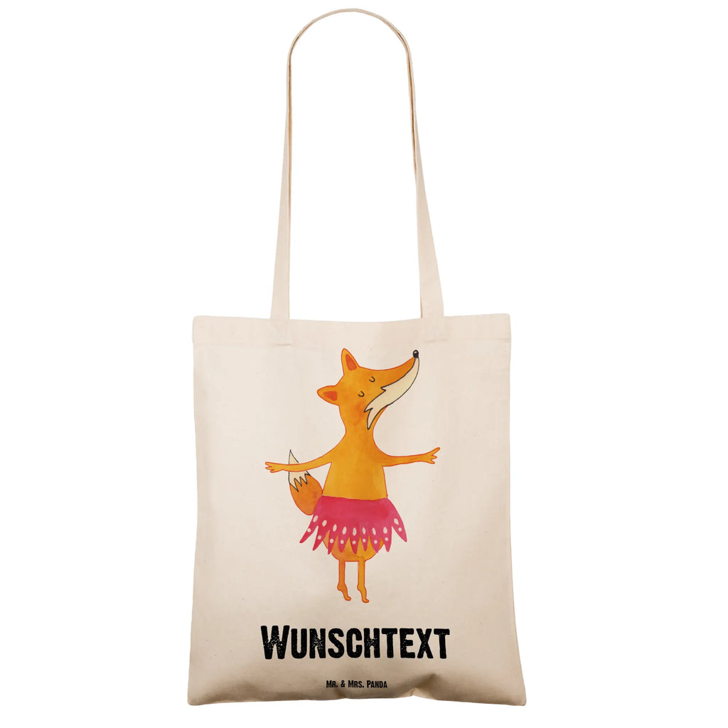 Personalisierte Tragetasche Fuchs Ballerina Personalisierte Beuteltasche, Personalisierter Beutel, Personalisierte Einkaufstasche, Personalisierter Jutebeutel, Personalisierter Stoffbeutel, Tragetasche mit Namen, Einkaufstasche mit Namen, Stoffbeutel mit Namen, Personalisierte Tasche, Personalisierte Jutetasche, Personalisierte Kindergartentasche, Fuchs, Fuchs Spruch, Füchse, Füchsin, Ballerina, Ballett, Tänzerin, Tanzen, Party, Einladung, Geburtstag