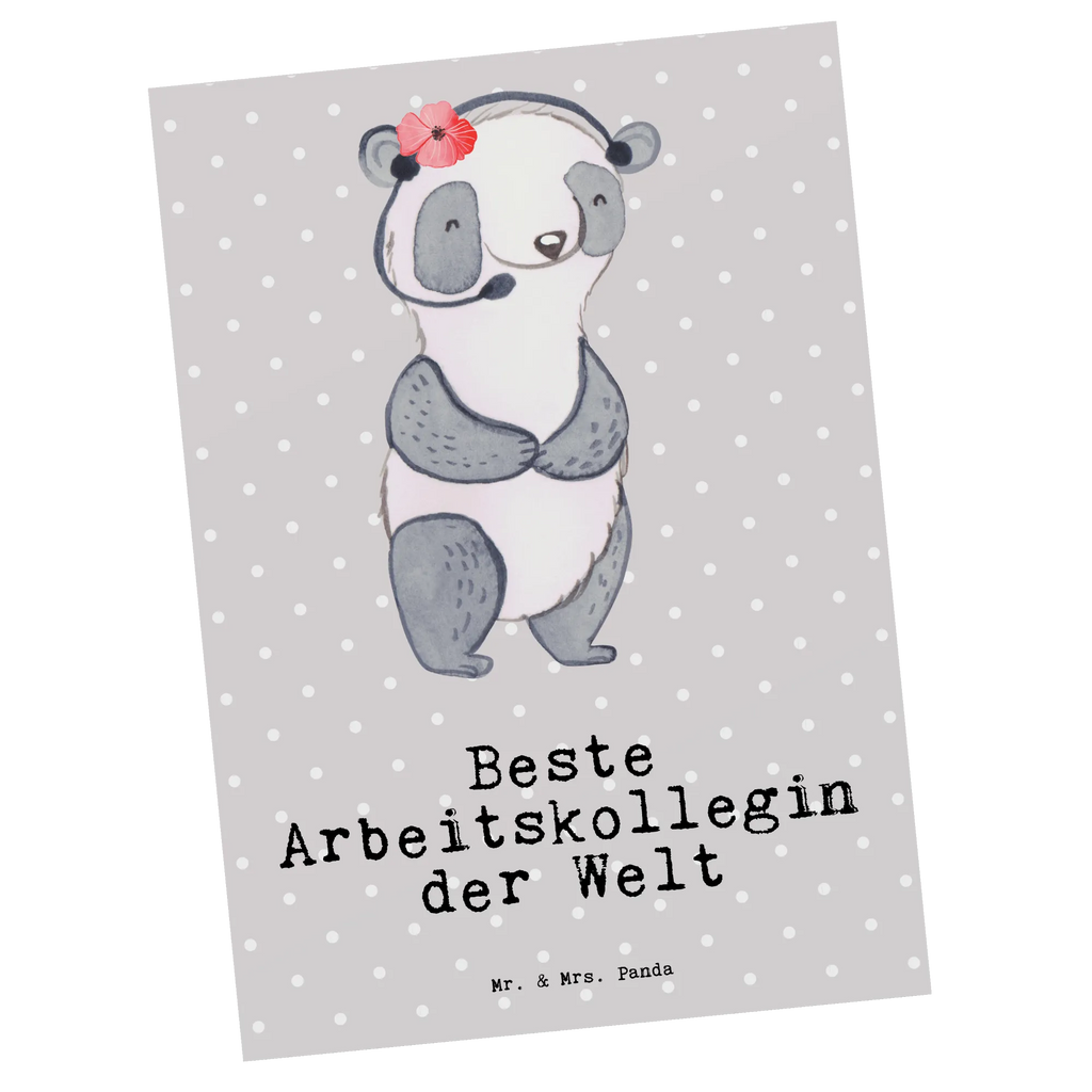 Postkarte Panda Beste Arbeitskollegin der Welt Postkarte, Karte, Geschenkkarte, Grußkarte, Einladung, Ansichtskarte, Geburtstagskarte, Einladungskarte, Dankeskarte, Ansichtskarten, Einladung Geburtstag, Einladungskarten Geburtstag, für, Dankeschön, Geschenk, Schenken, Geburtstag, Geburtstagsgeschenk, Geschenkidee, Danke, Bedanken, Mitbringsel, Freude machen, Geschenktipp, Arbeitskollegin, Kollegin, Freundin, Büro, Abschiedsgeschenk, Ruhestand, Arbeit, Mitarbeiterin, Berufsgenossin, Beruf