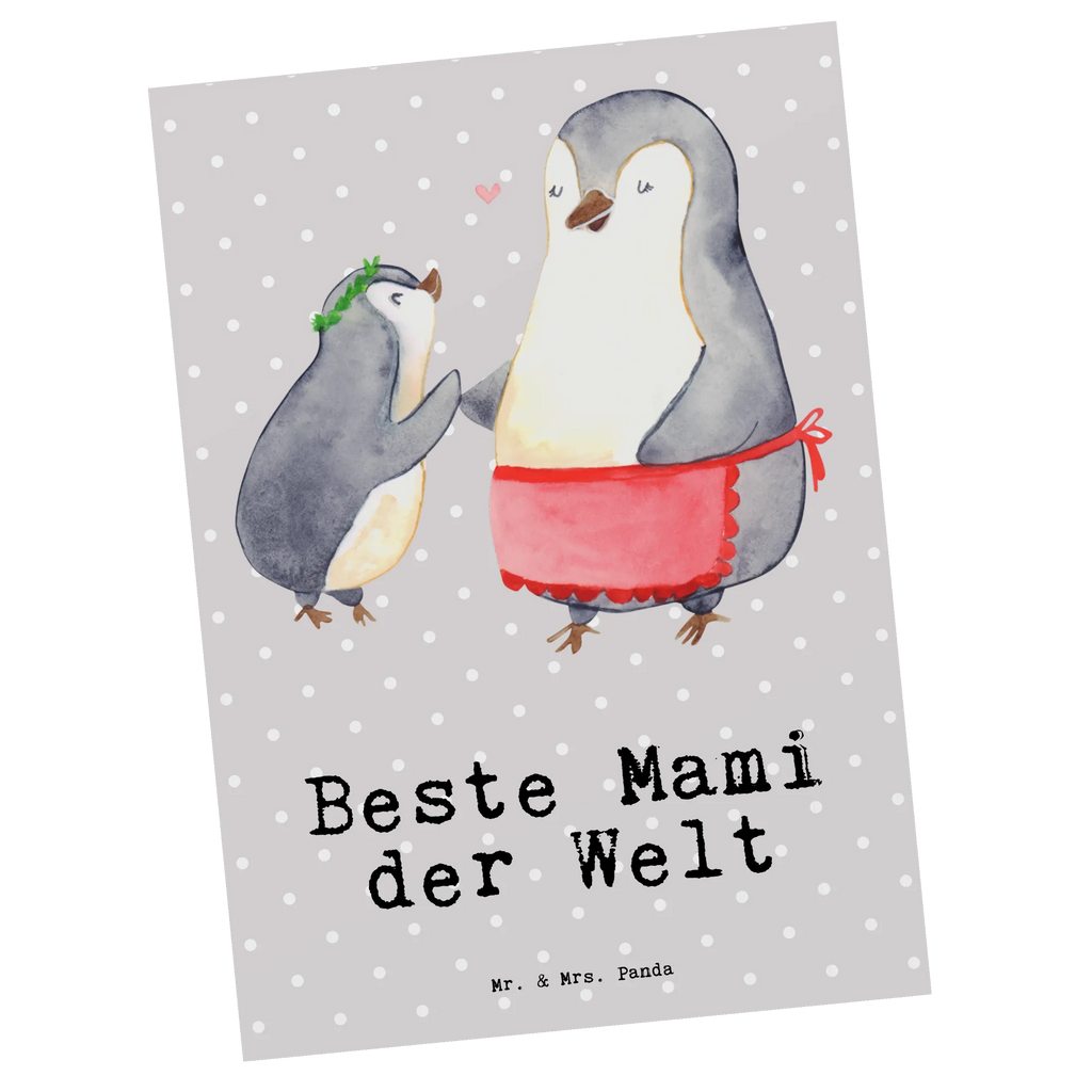 Postkarte Pinguin Beste Mami der Welt Postkarte, Karte, Geschenkkarte, Grußkarte, Einladung, Ansichtskarte, Geburtstagskarte, Einladungskarte, Dankeskarte, Ansichtskarten, Einladung Geburtstag, Einladungskarten Geburtstag, für, Dankeschön, Geschenk, Schenken, Geburtstag, Geburtstagsgeschenk, Geschenkidee, Danke, Bedanken, Mitbringsel, Freude machen, Geschenktipp, Mama, Mami, Mutter, Muttertag, Mutti, Ma, Tochter, Sohn, Beste Mama, Beste, Supermama