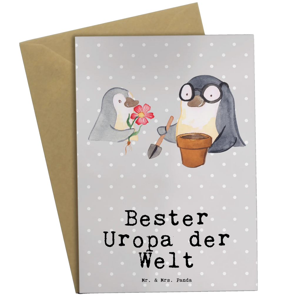 Grußkarte Pinguin Bester Uropa der Welt Grußkarte, Klappkarte, Einladungskarte, Glückwunschkarte, Hochzeitskarte, Geburtstagskarte, Karte, Ansichtskarten, für, Dankeschön, Geschenk, Schenken, Geburtstag, Geburtstagsgeschenk, Geschenkidee, Danke, Bedanken, Mitbringsel, Freude machen, Geschenktipp, Uropa, Uhropa, Ur Opa, Urgroßeltern, Grossvater, Großvater, Opa, Opi. Großpapa, Großeltern, Enkel, Enkelin, Enkelkind, Kleinigkeit, Oppa, Oppi, Bester, Uropa Mitbringsel